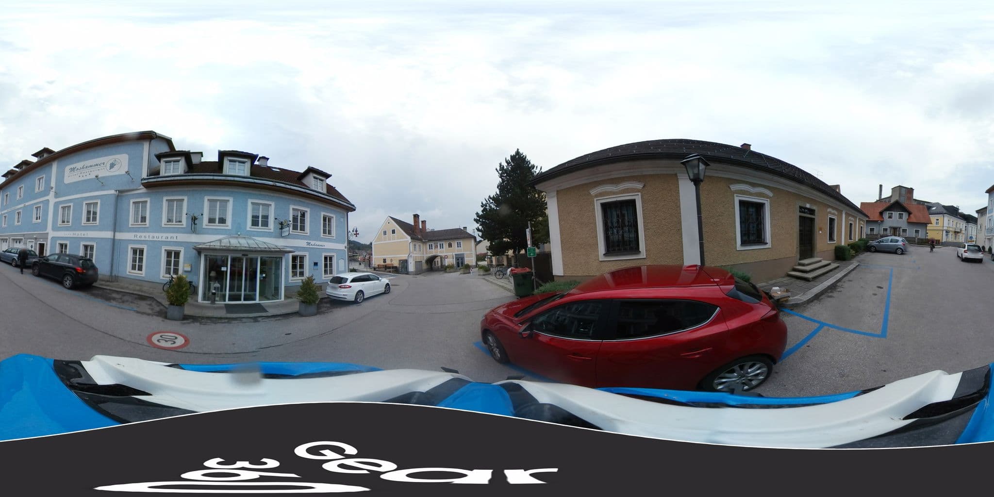 Street view near Hotel Restaurant Moshammer, Zell-Markt — © tamas (CC BY-SA · Mapillary)