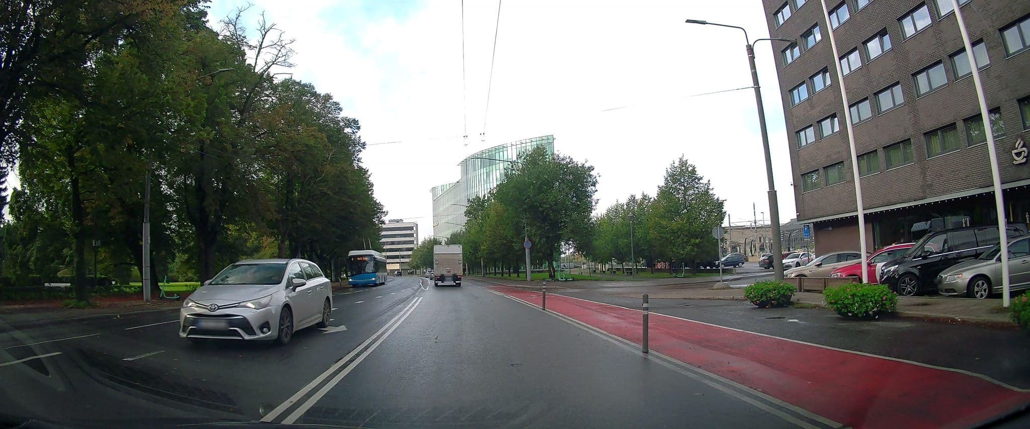 Street view near Go Hotel Shnelli, Tallinn — © ESTmapper1001 (CC BY-SA · Mapillary)