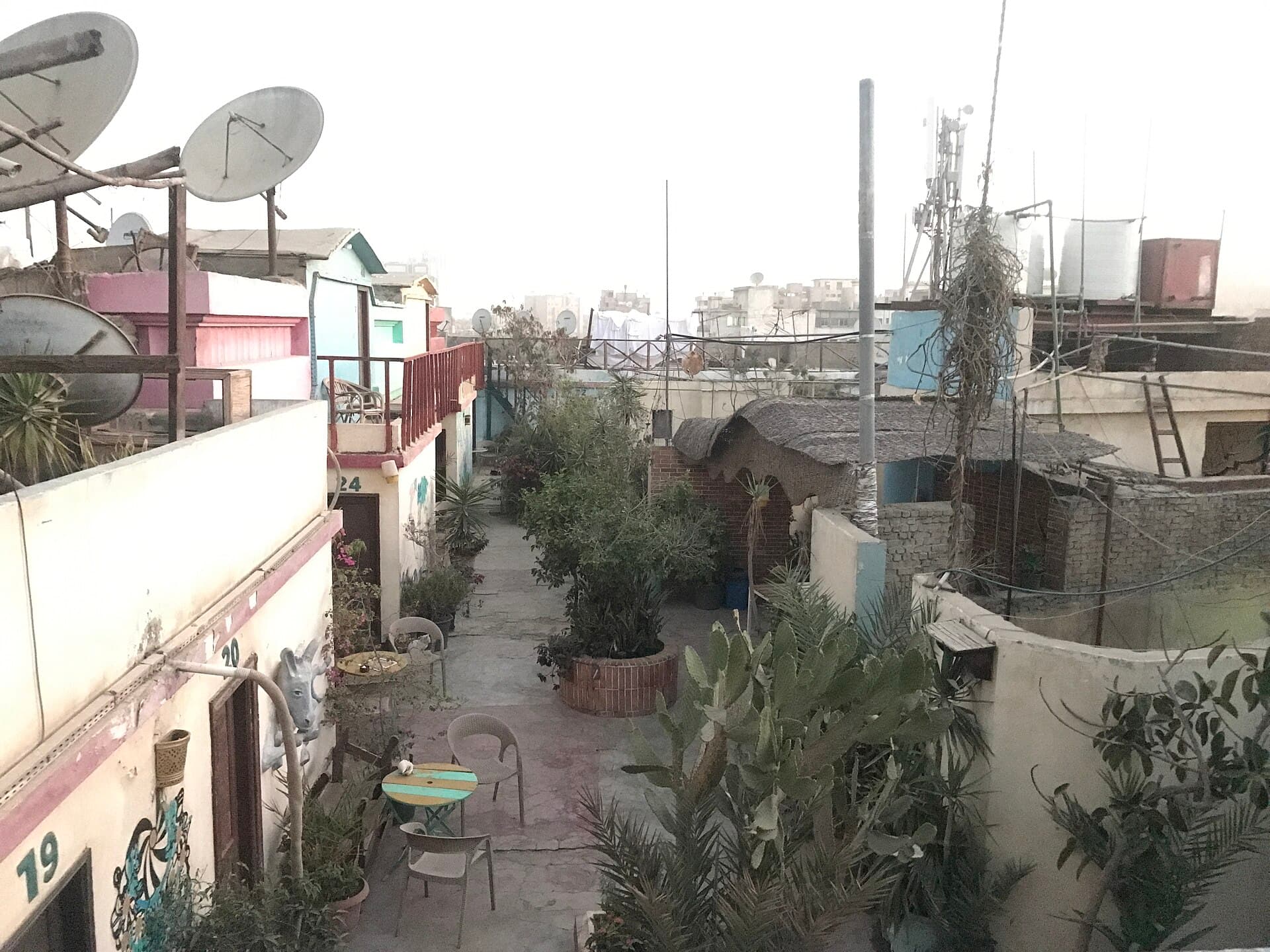 Dahab Hostel (via Wikimedia Commons, CC BY-SA 4.0)