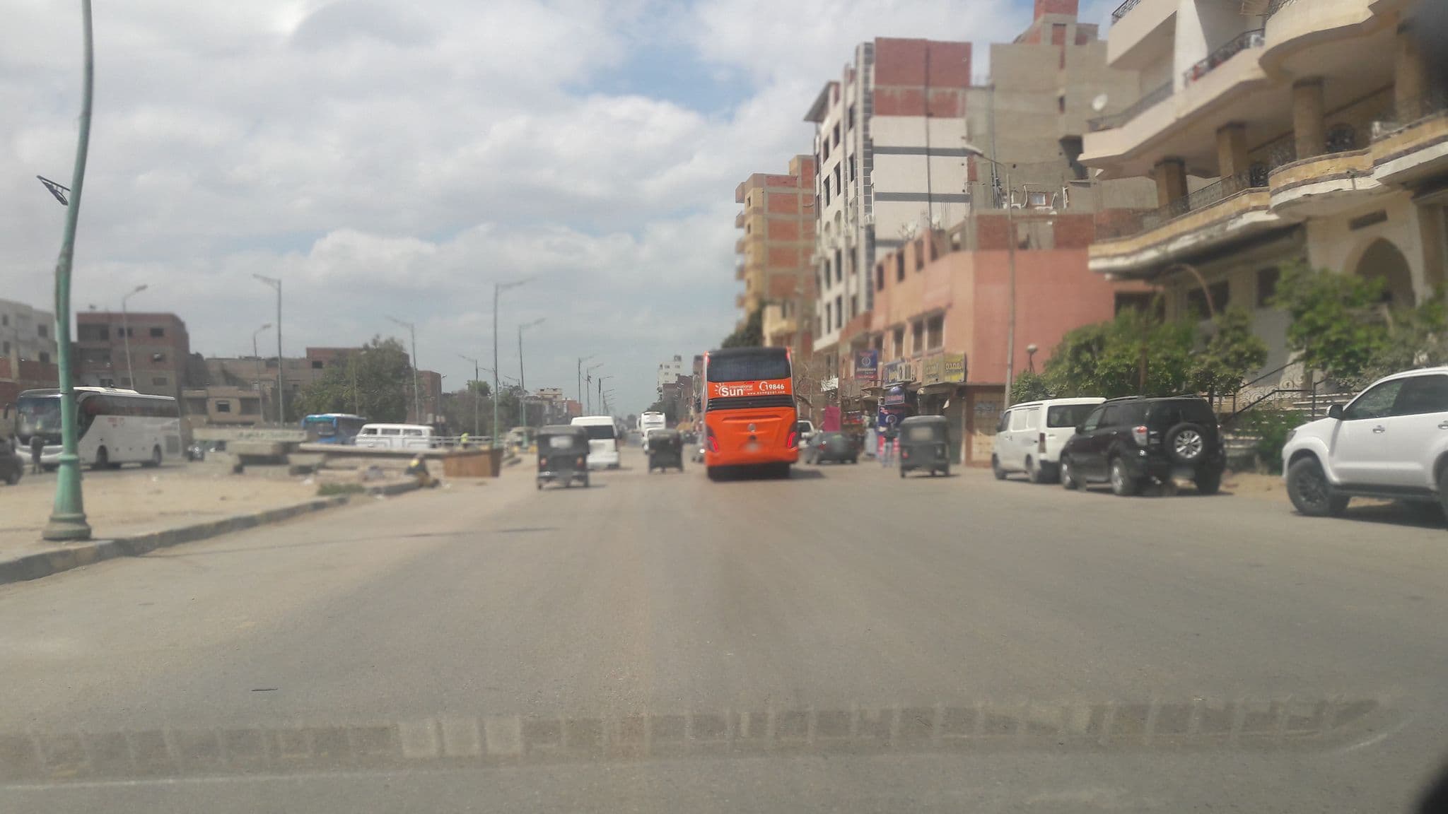 Street view near Pyramids Palace View, Abū an Numrus — © emanmehrez (CC BY-SA · Mapillary)
