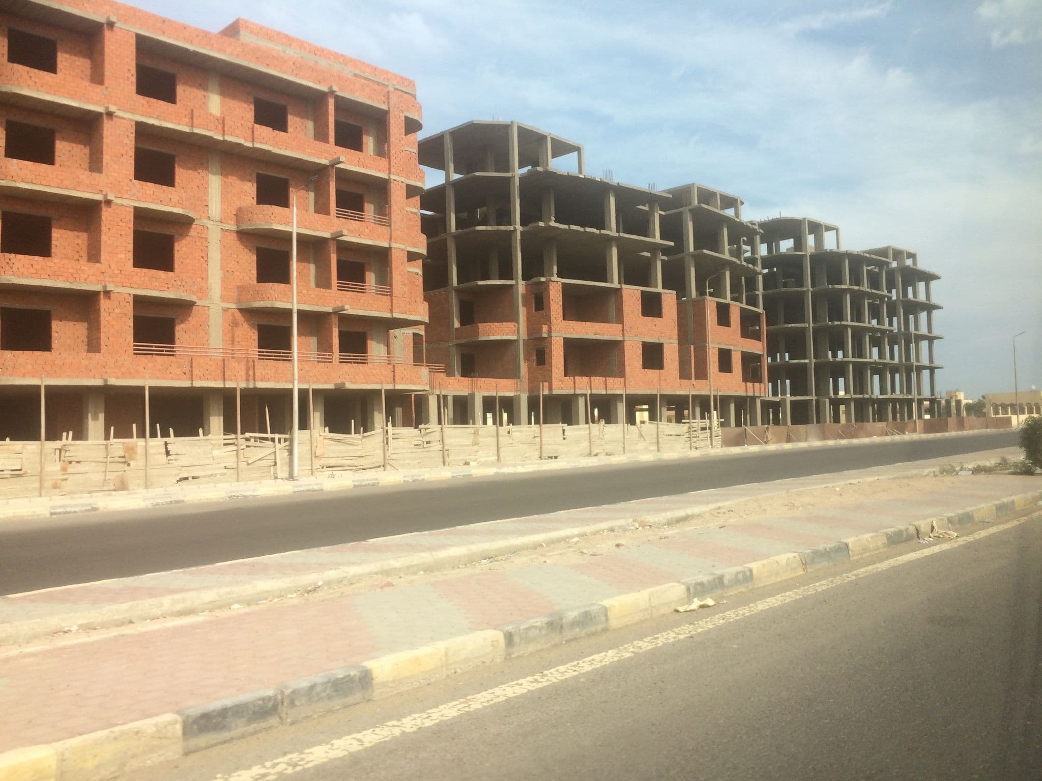 Street view near Fanadir aqua, Hurghada