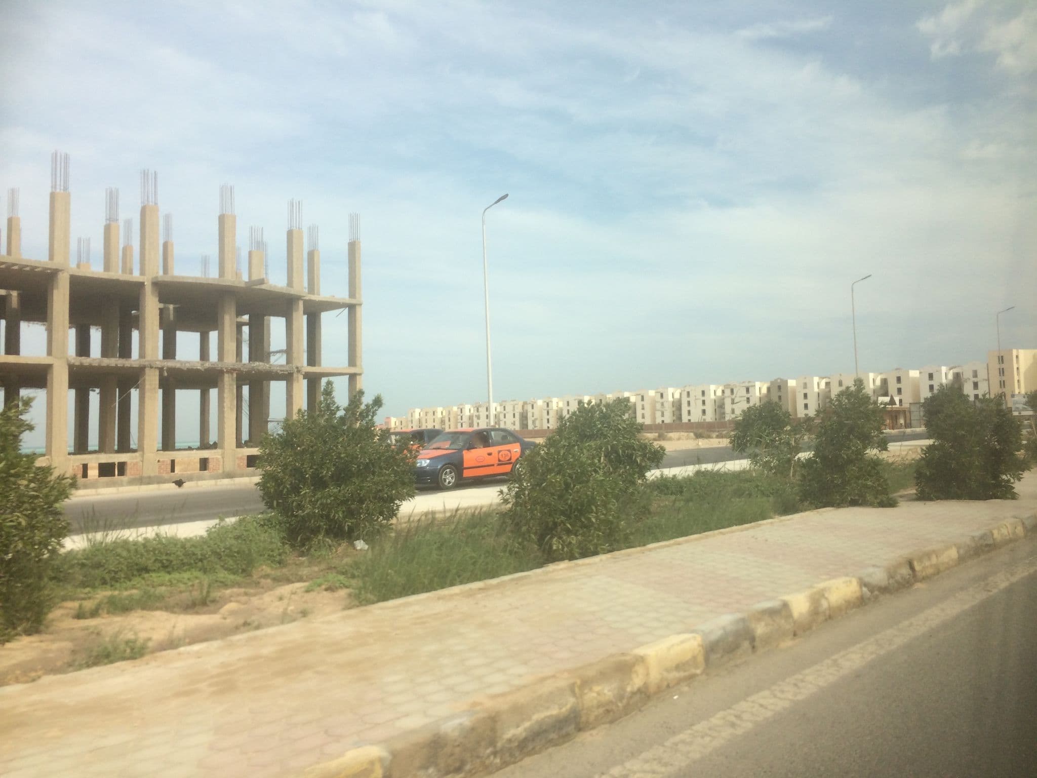 Street view near Fanadir Bay, Hurghada