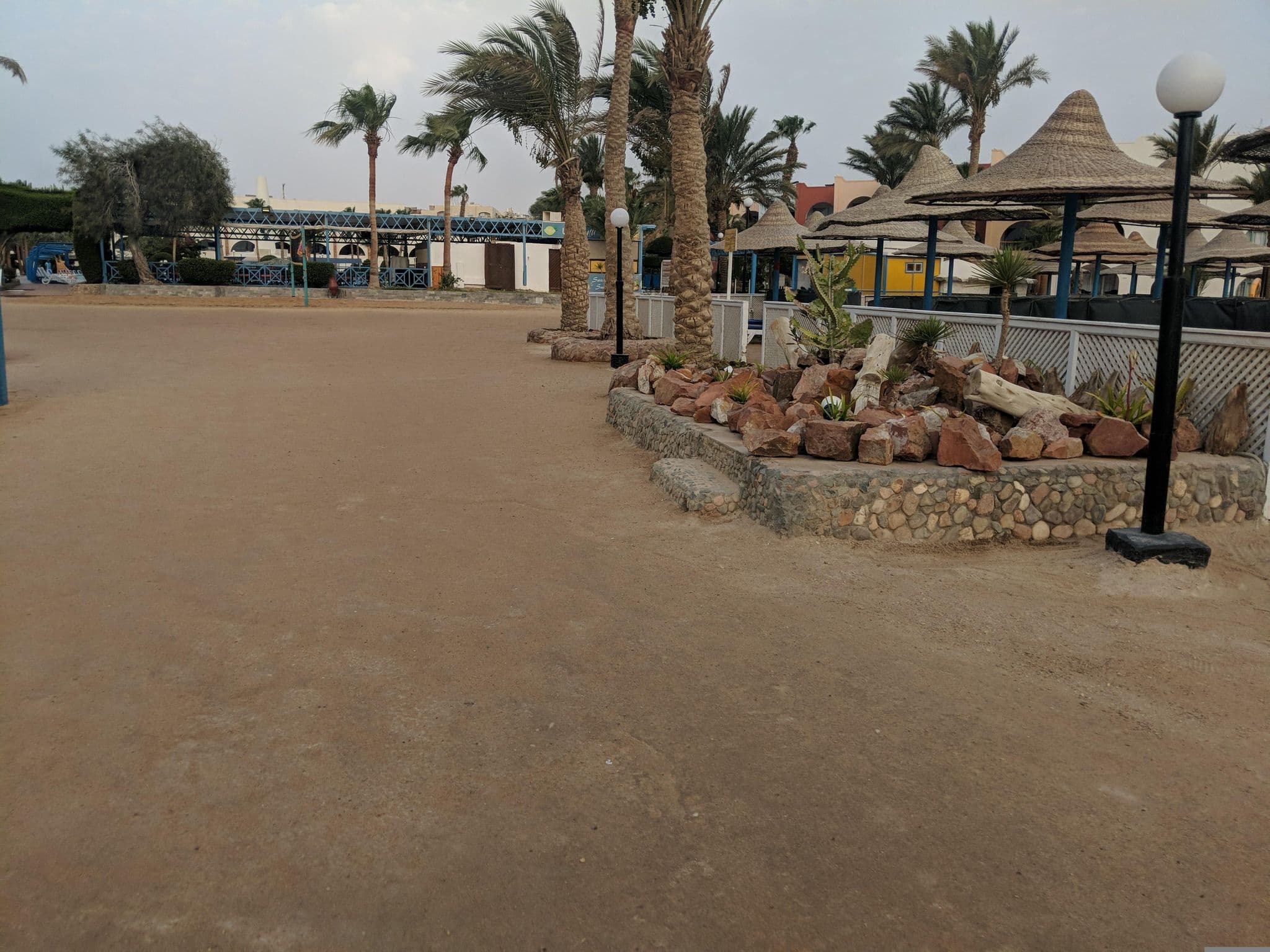 Street view near Arabia Azur, Hurghada