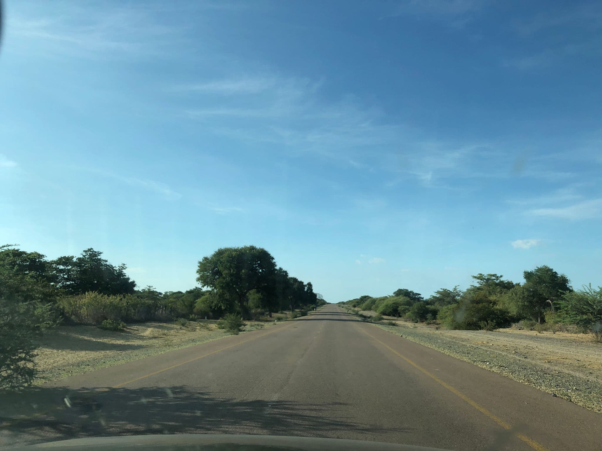 Street view near Bush camp Caila, Cahama — © via (CC BY-SA · Mapillary)