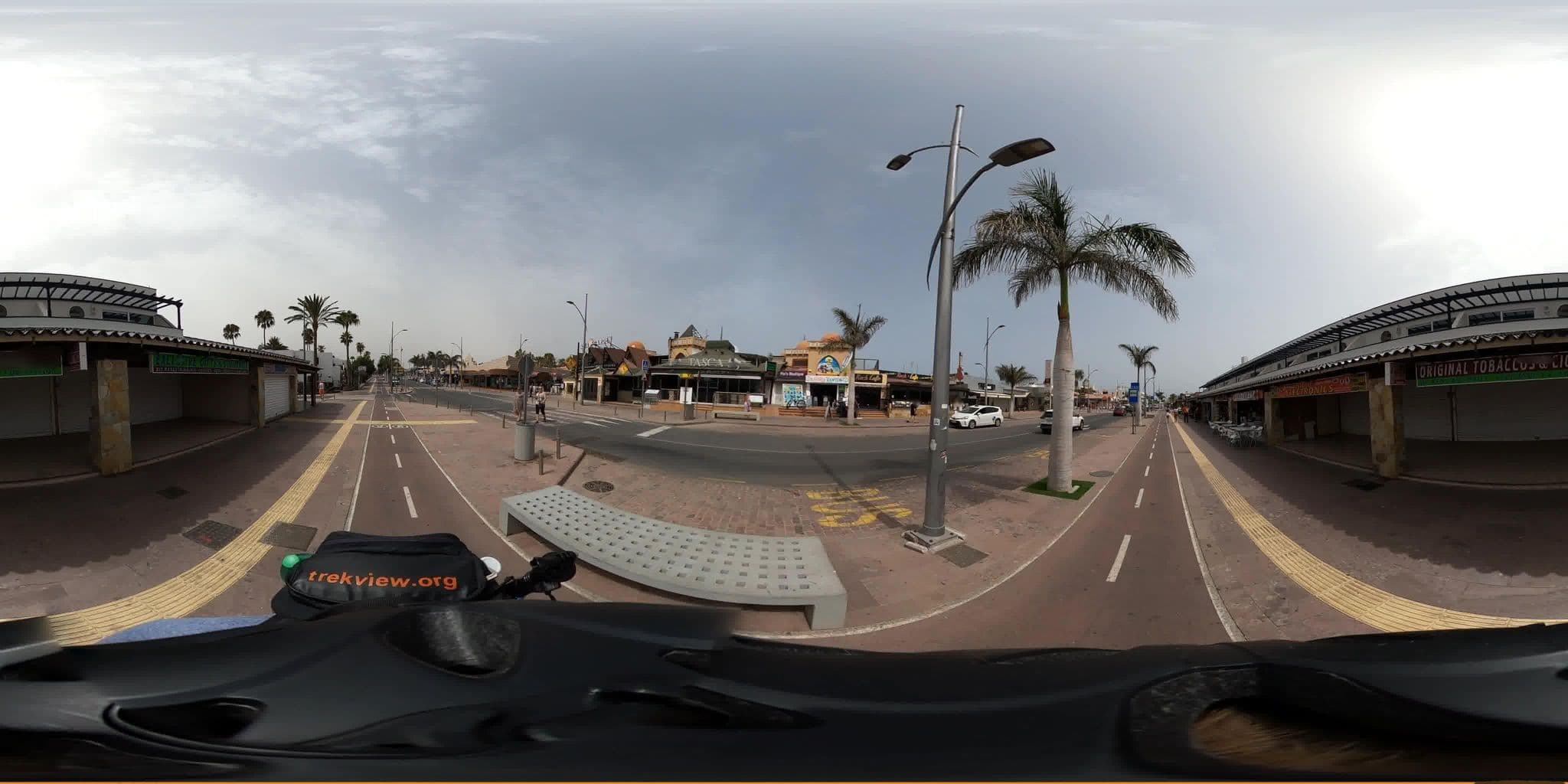Street view near H10 Ocean Dunas, Corralejo — © trekviewed (CC BY-SA · Mapillary)