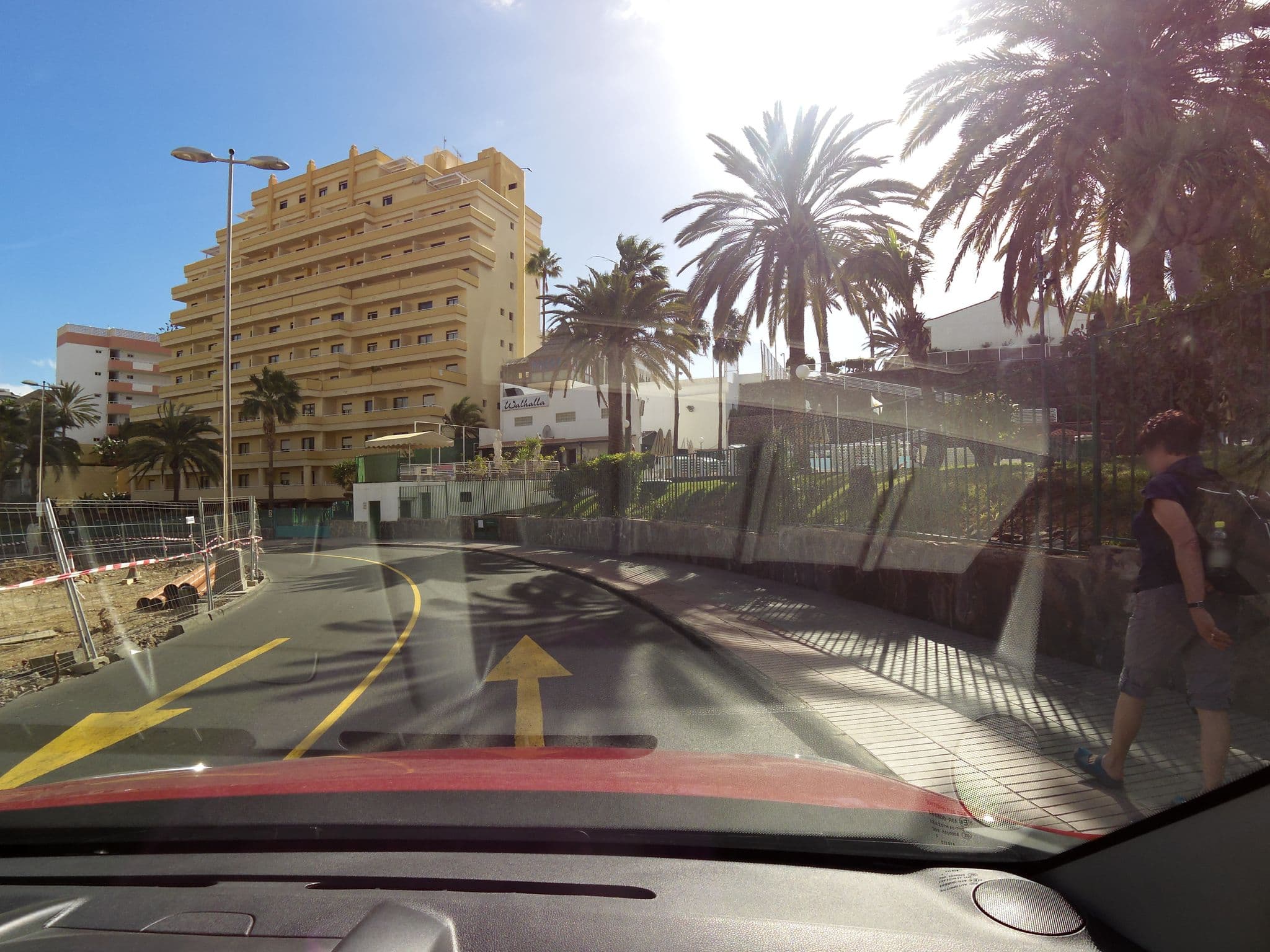 Street view near Walhalla, Playa del Ingles