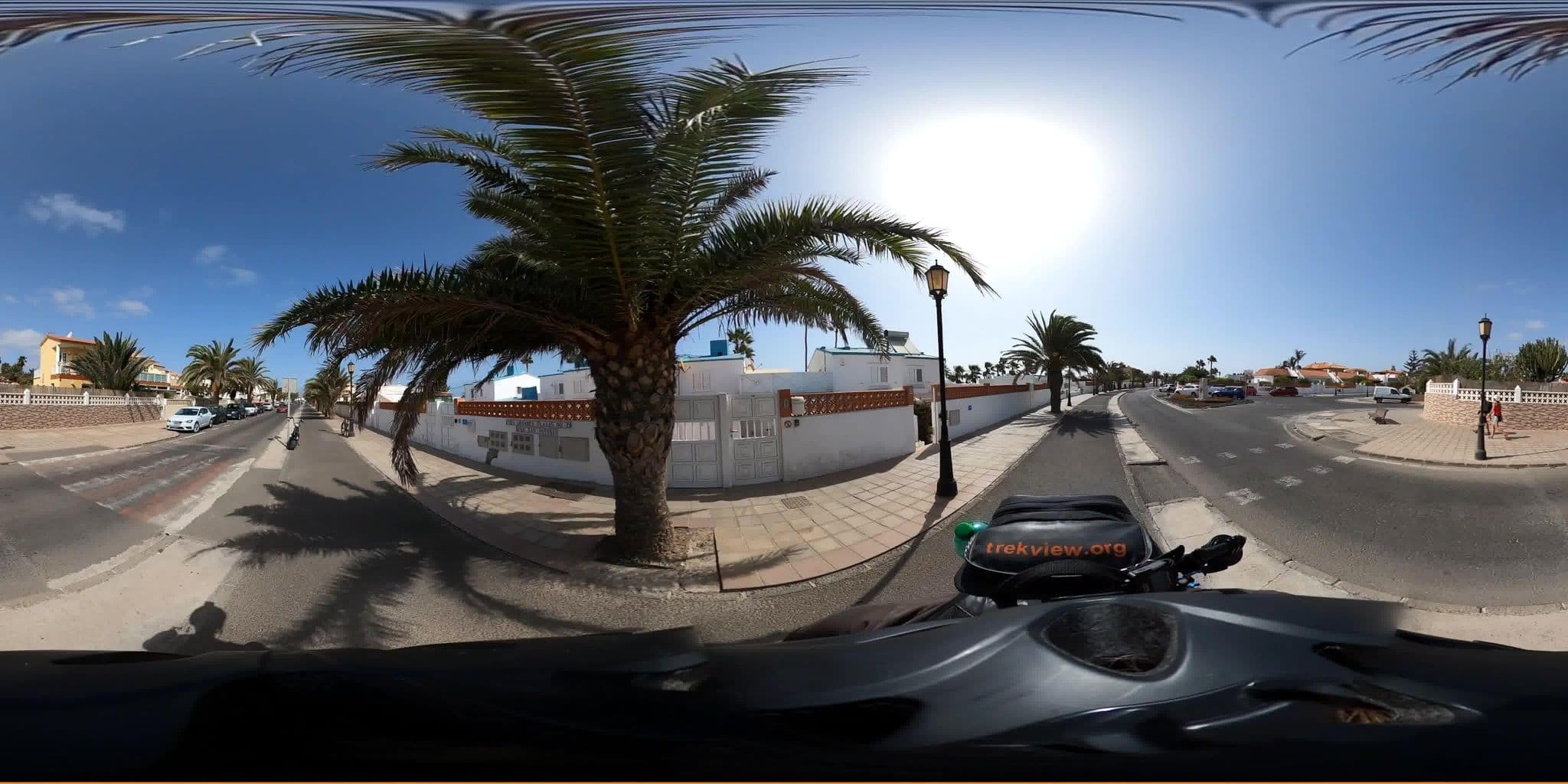 Street view near La Concha del Mar, Corralejo — © trekviewed (CC BY-SA · Mapillary)