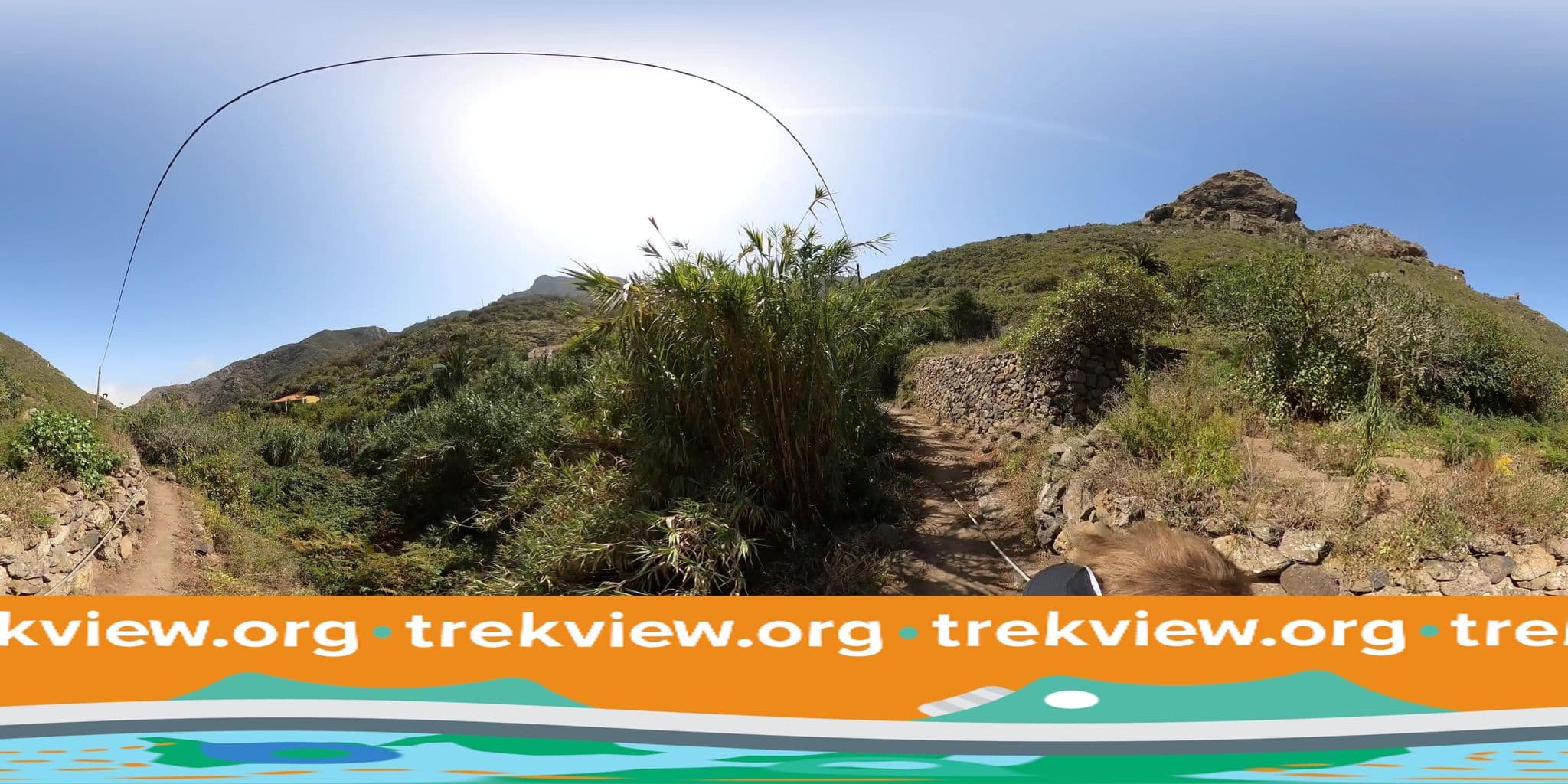 Street view near Chamorga Casa Rural, Santa Cruz de Tenerife — © trekviewed (CC BY-SA · Mapillary)