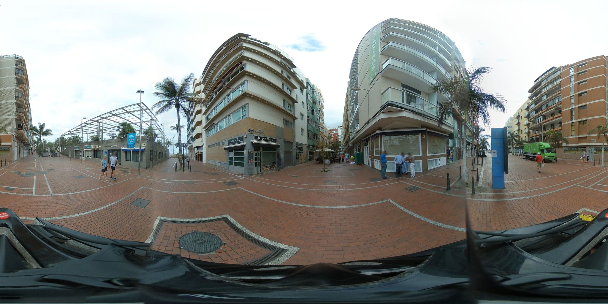 Street view near Hotel Aloe Canteras, Centro — © javiersanp (CC BY-SA · Mapillary)