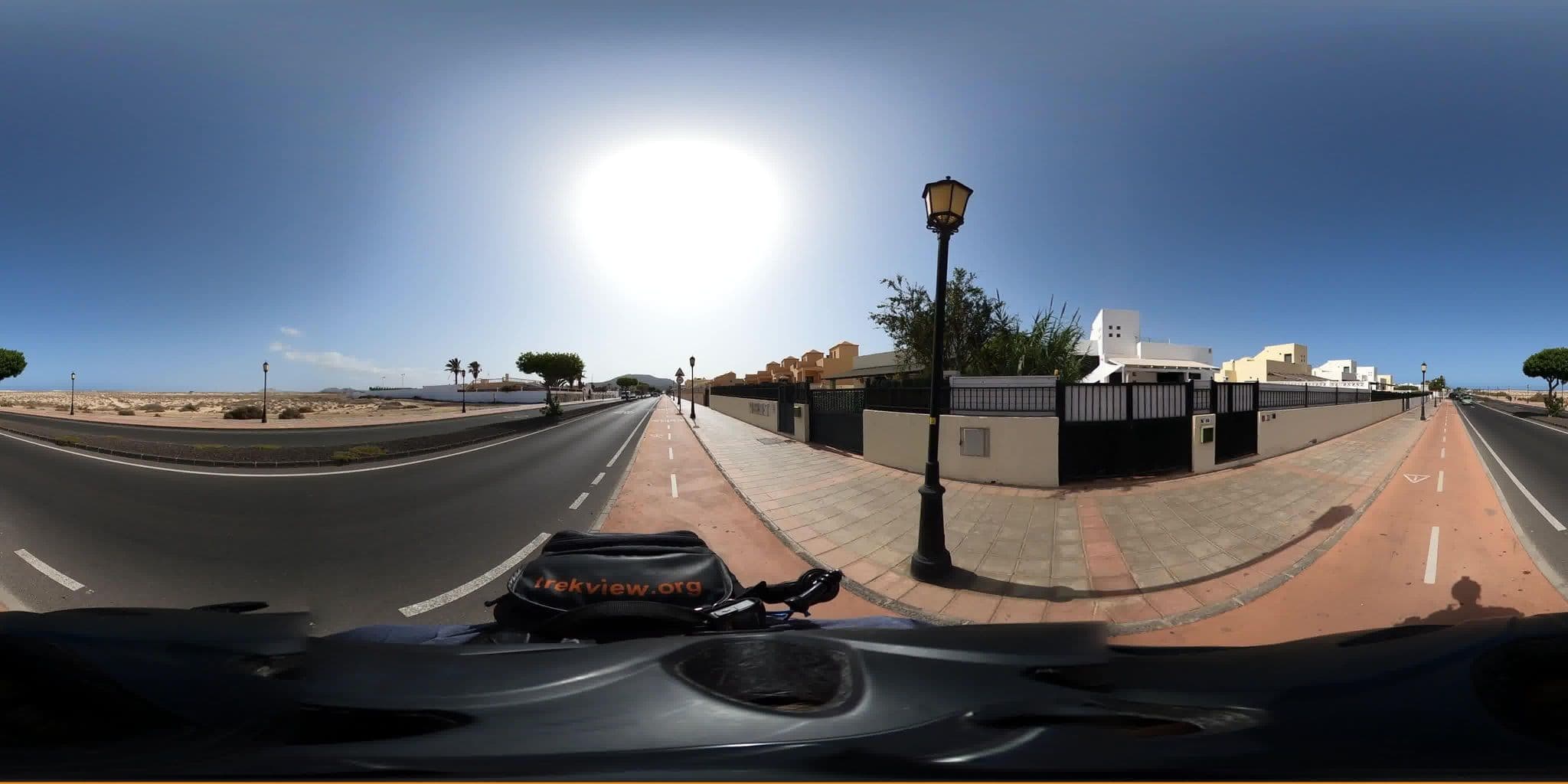 Street view near Hostel Aloha Surfhouse, Corralejo — © trekviewed (CC BY-SA · Mapillary)
