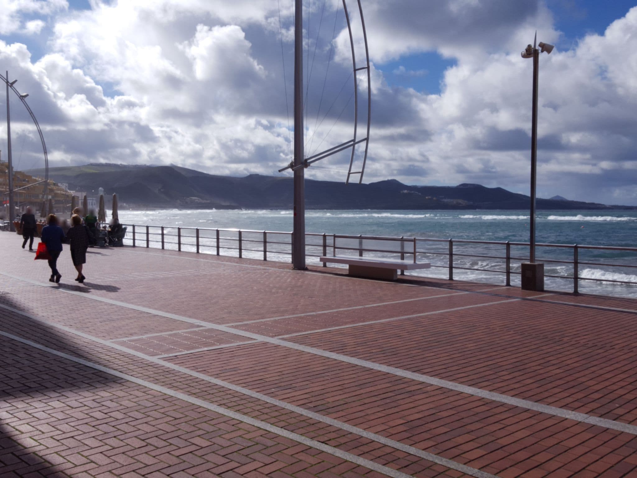 Street view near Surf house Gran Canaria, Centro