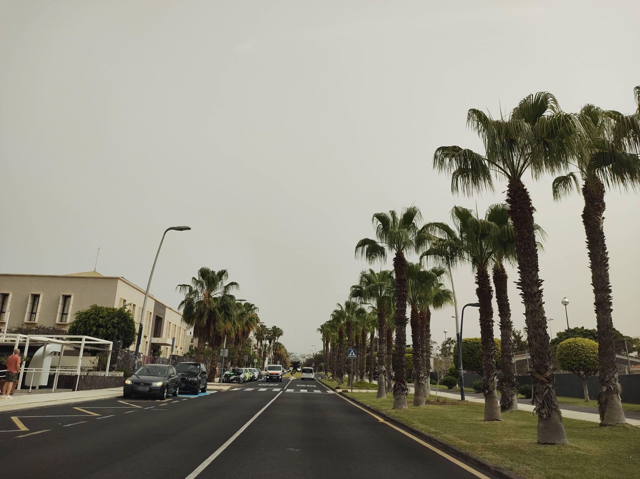 Street view near Hotel Zentral Center, Playa de las Américas