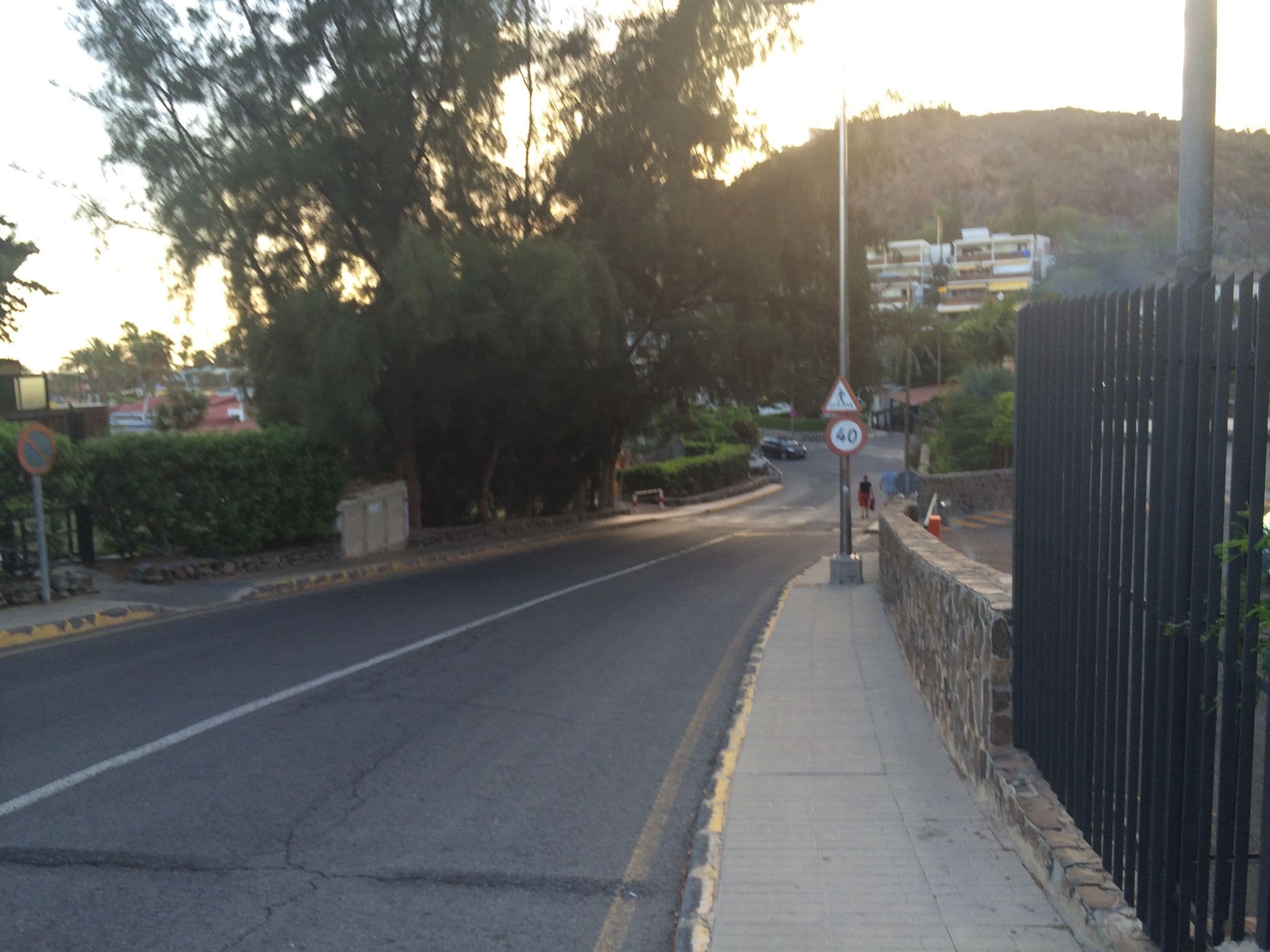 Street view near Gloria Palace, Playa del Ingles
