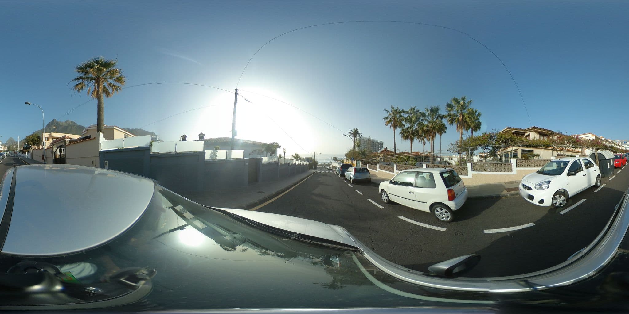 Street view near Atlantis Park, Tegueste — © javiersanp (CC BY-SA · Mapillary)