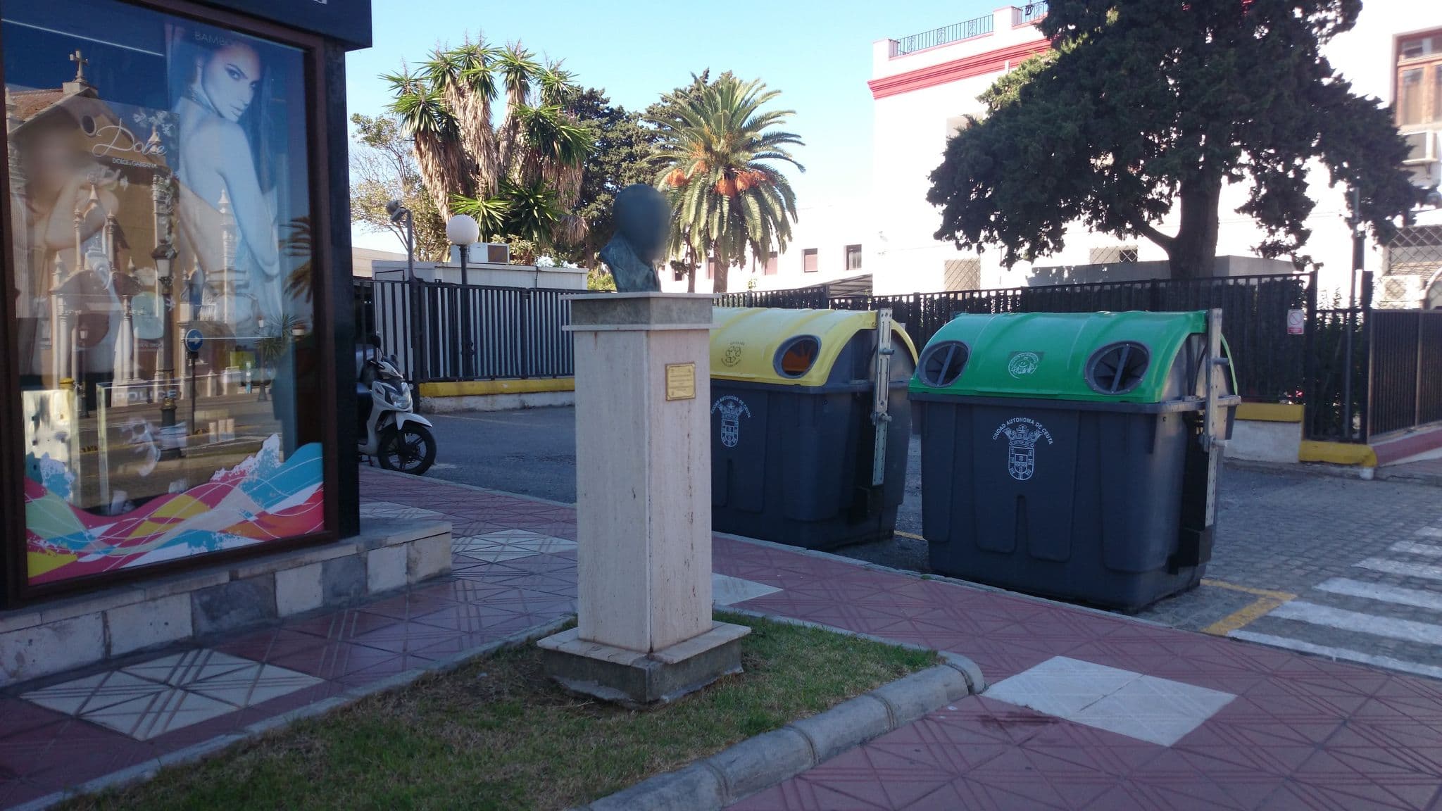 Street view near Hotel Parador La Muralla, Ceuta — © ebel (CC BY-SA · Mapillary)