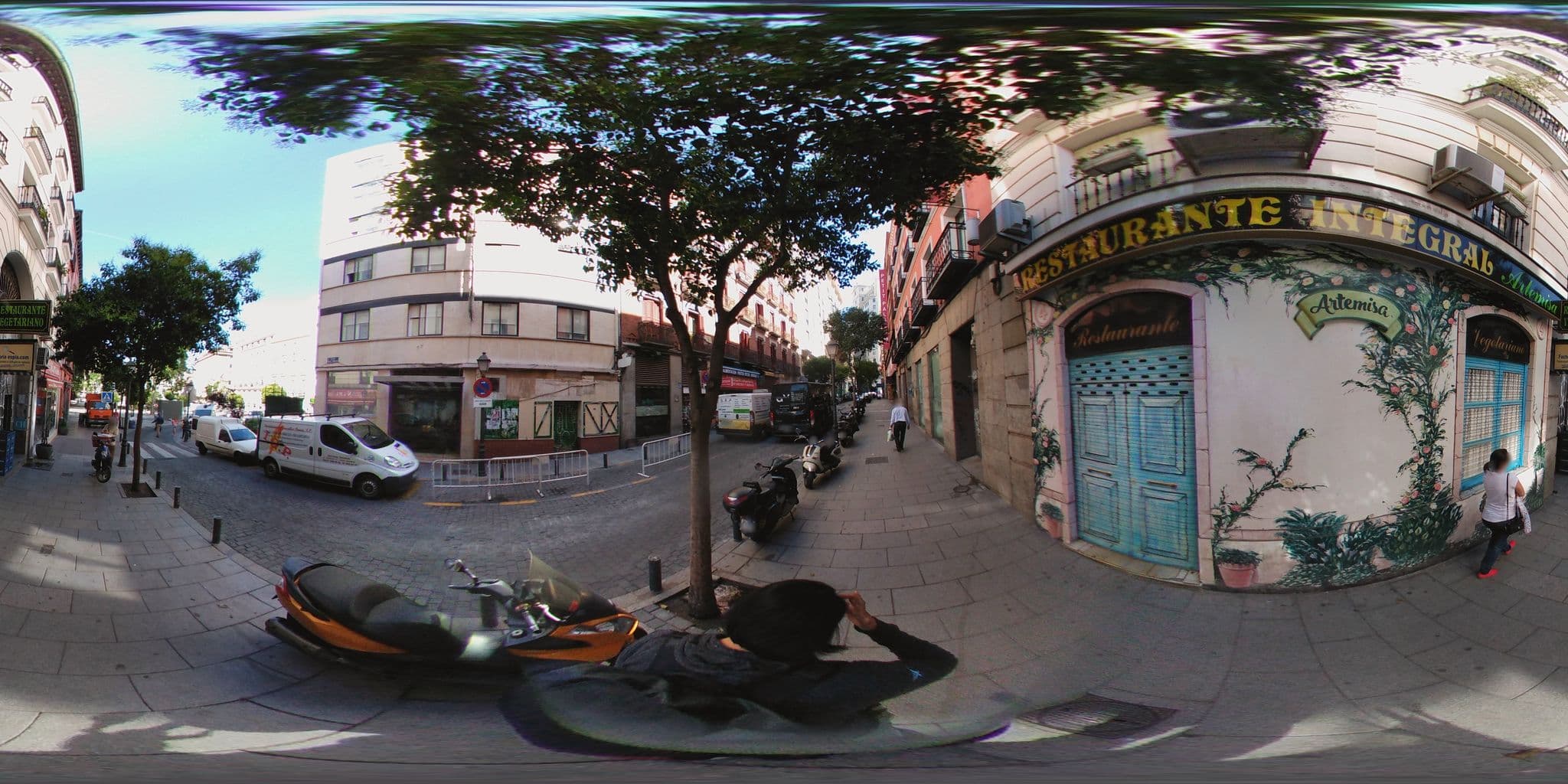 Street view near Anaco, Madrid Centro