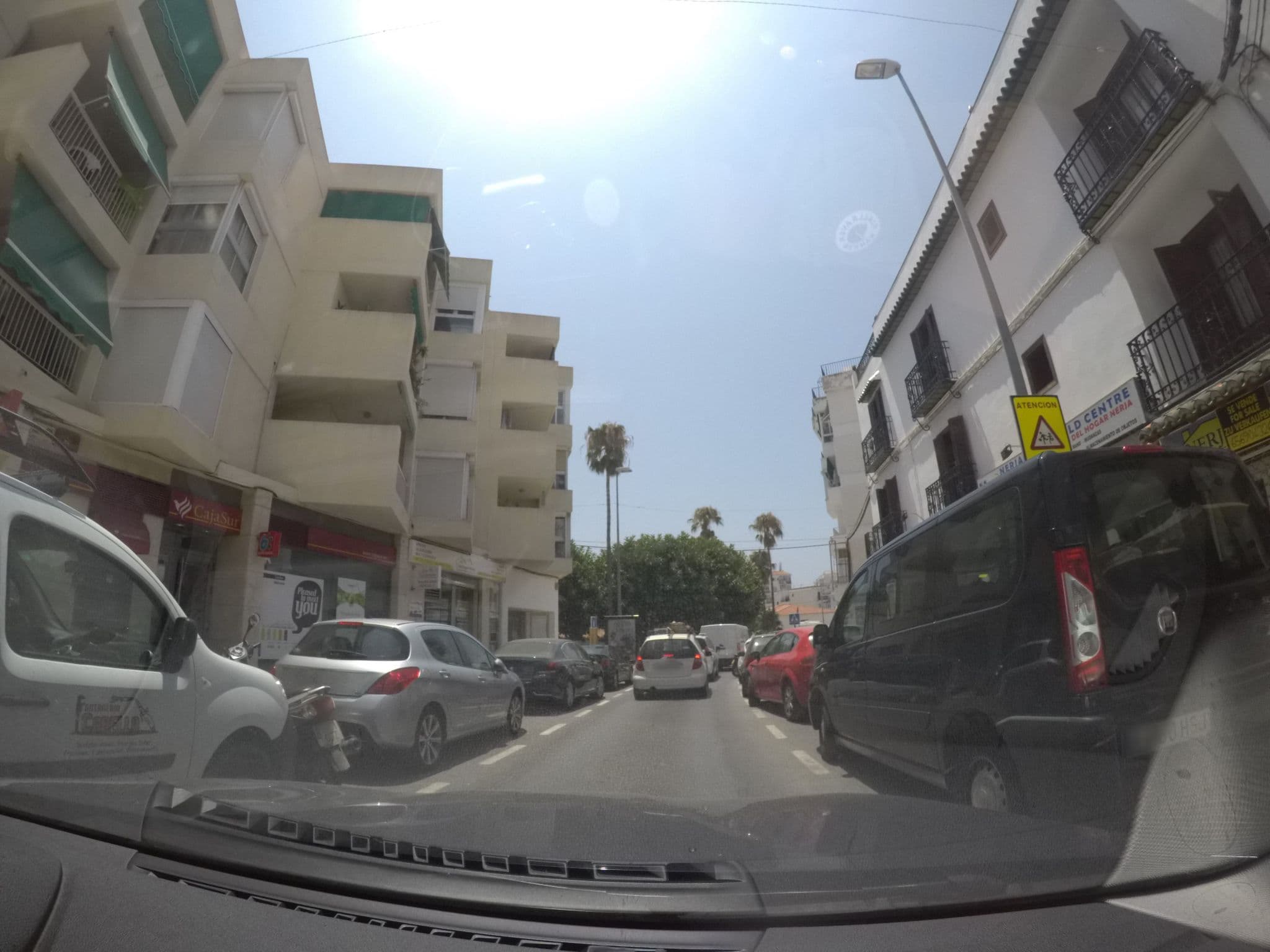 Street view near Bajamar, Nerja