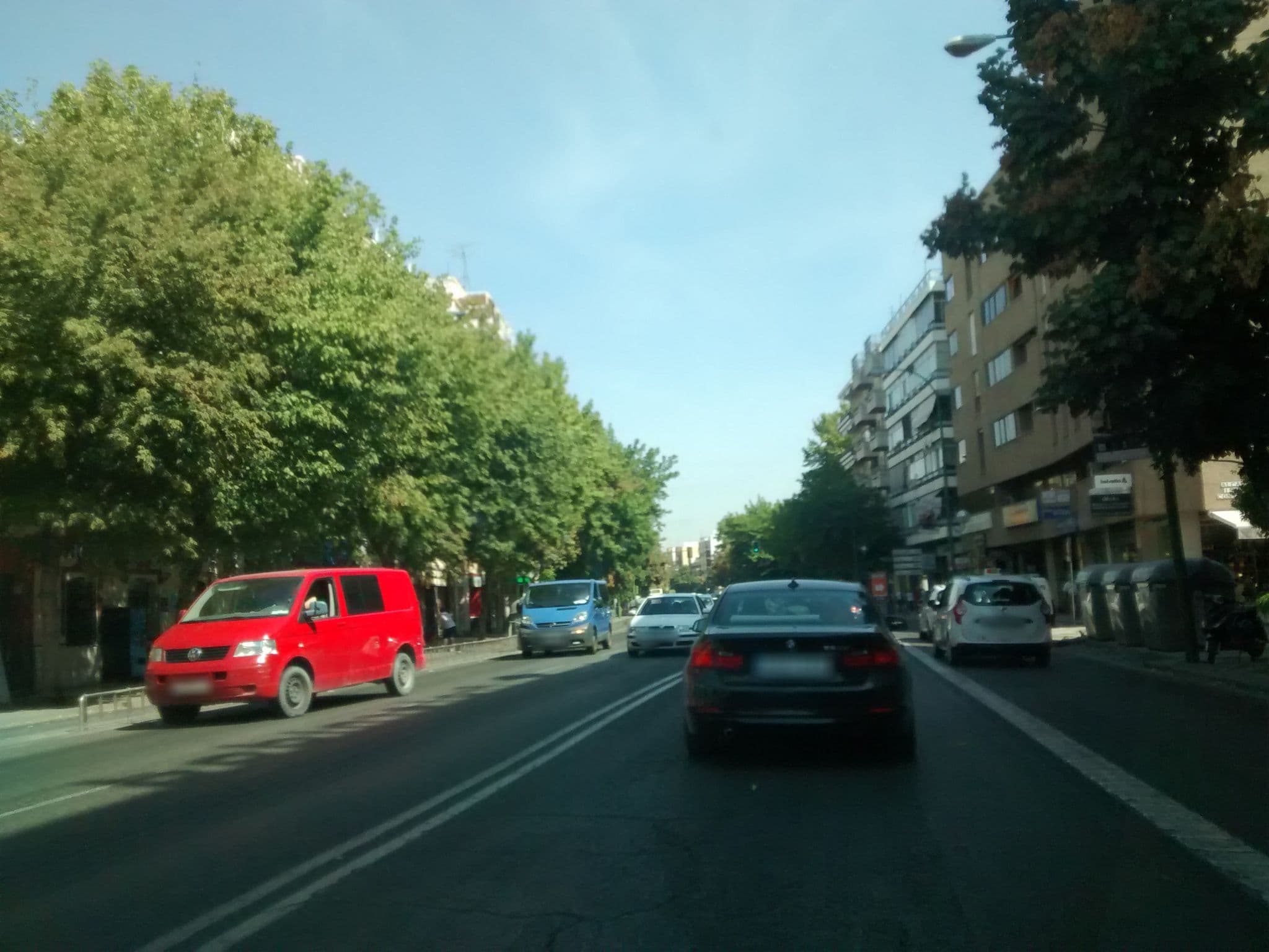 Street view near Hostal San Francisco, Sevilla