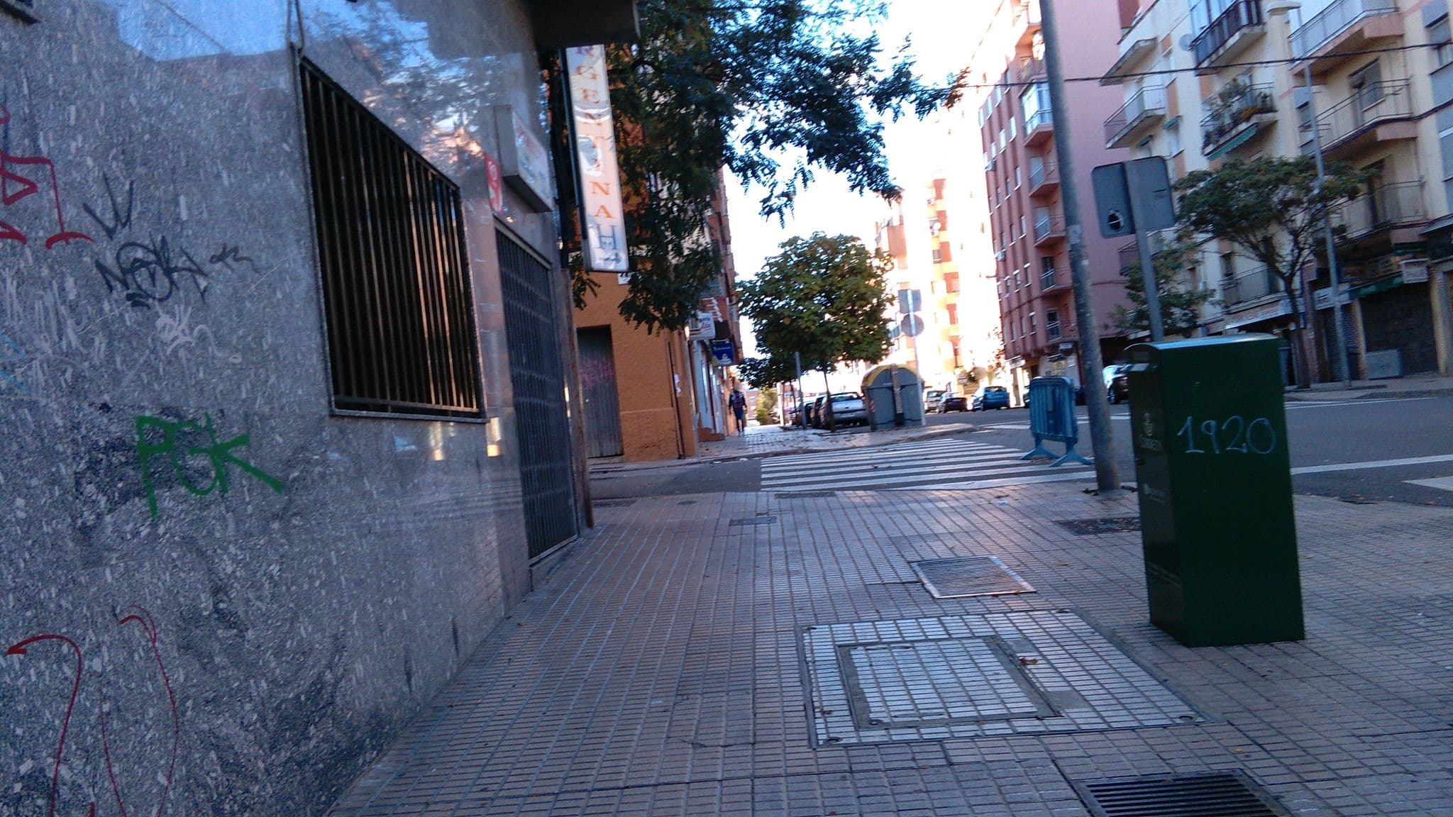 Street view near Hostal Argentina, Cáceres — © sk53_quint (CC BY-SA · Mapillary)