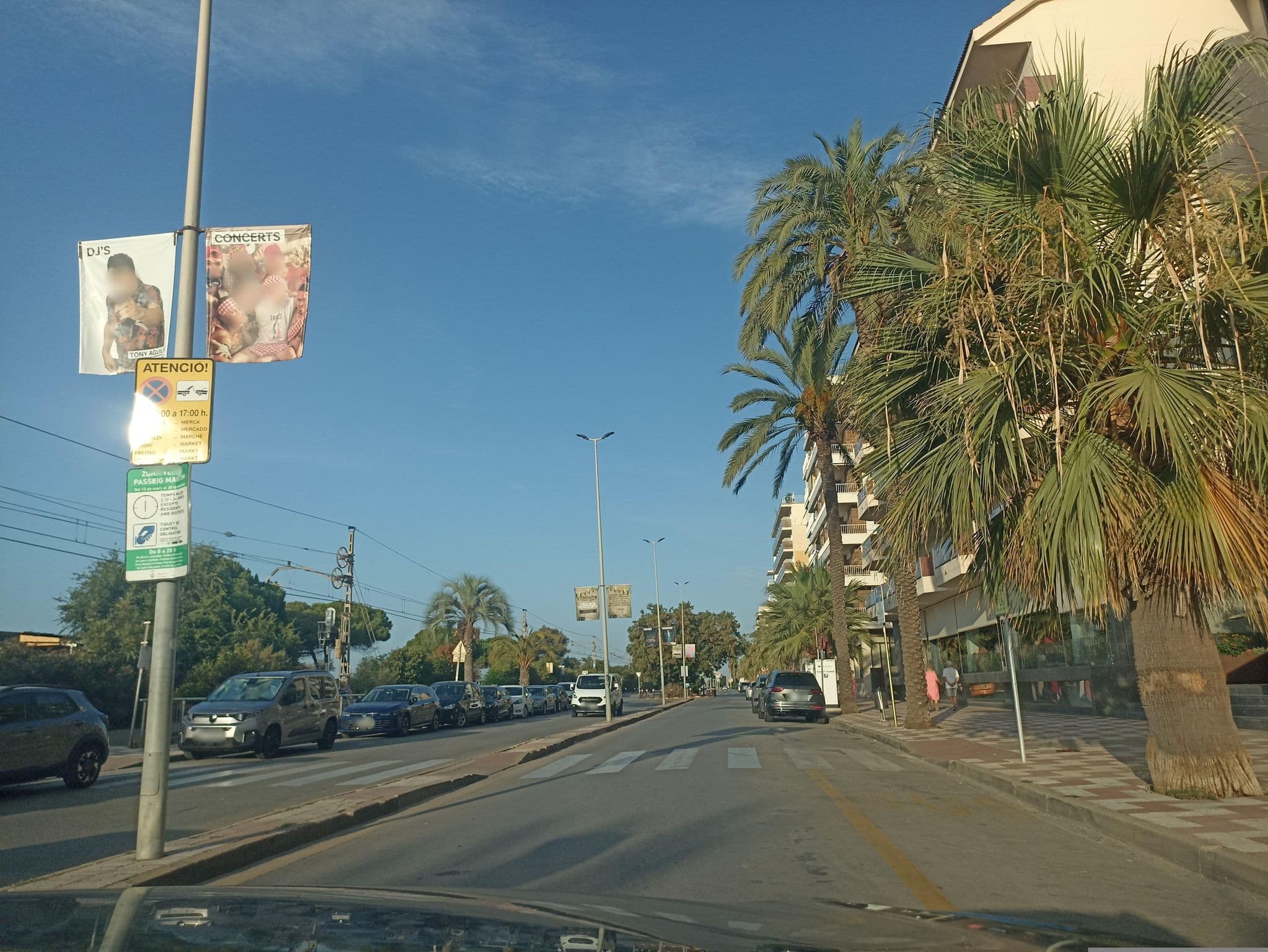 Street view near Aquahotel Promenade, Pineda de Mar — © toniserra (CC BY-SA · Mapillary)