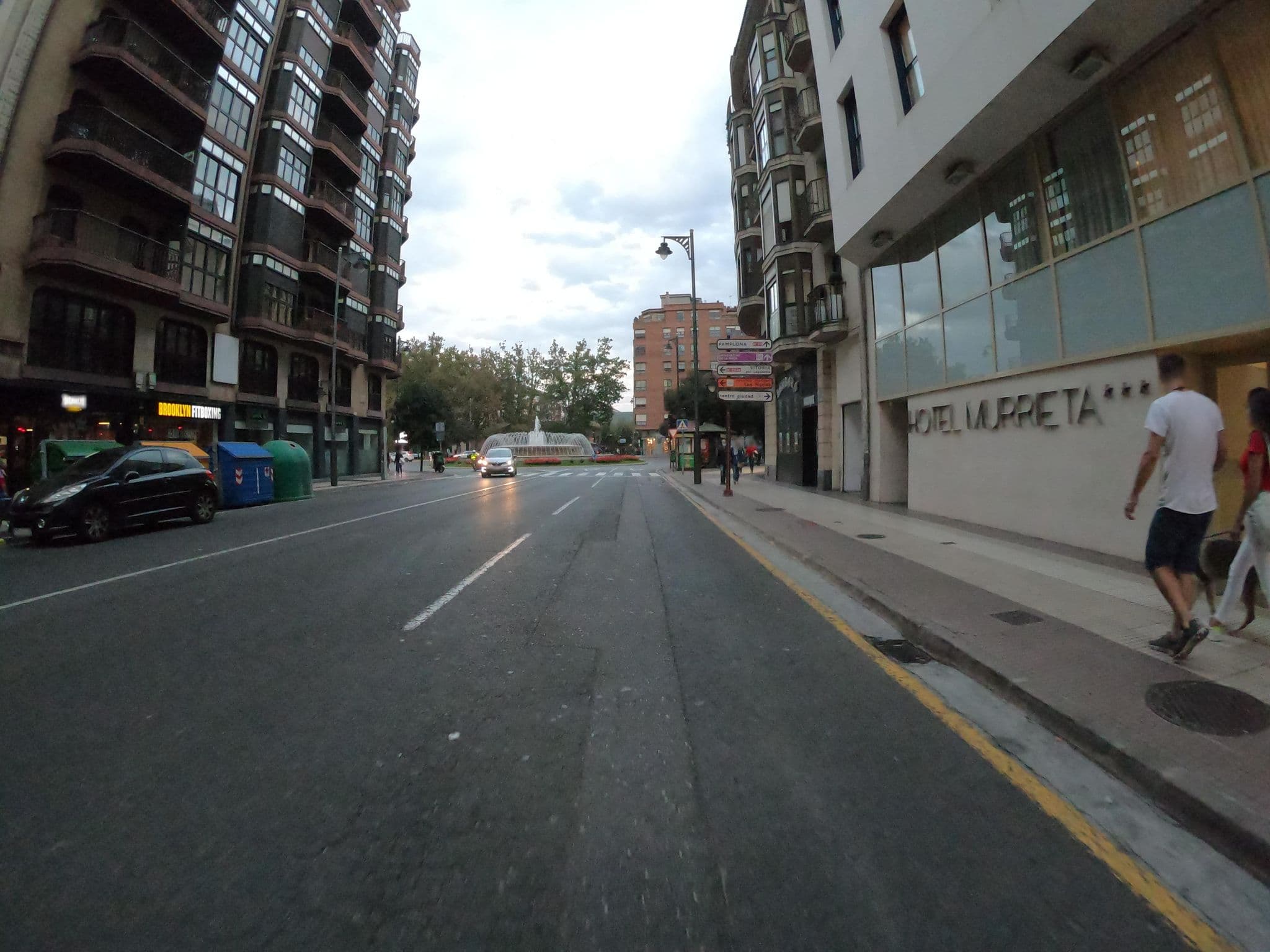 Street view near Hotel Murrieta, Logroño — © rubencarbonero (CC BY-SA · Mapillary)