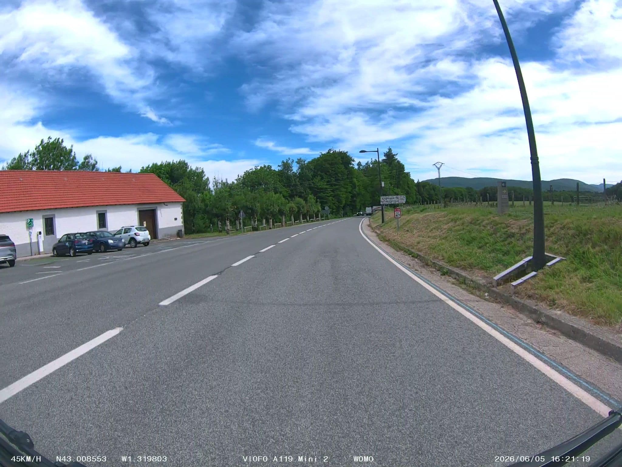 Street view near La Posada de Roncesvalles, Elizondo — © soulcover (CC BY-SA · Mapillary)