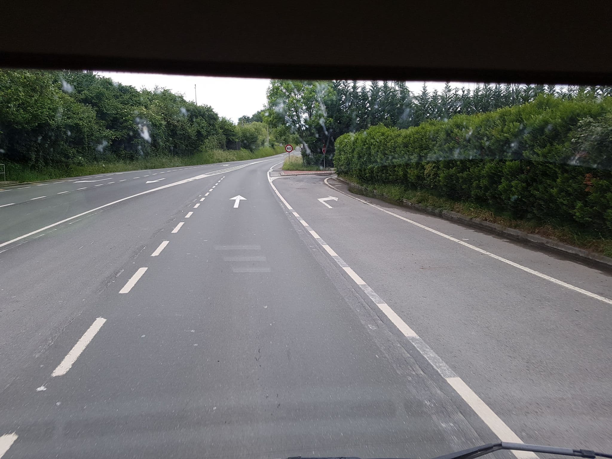 Street view near Euba, Amorebieta — © bernardvoyageur (CC BY-SA · Mapillary)