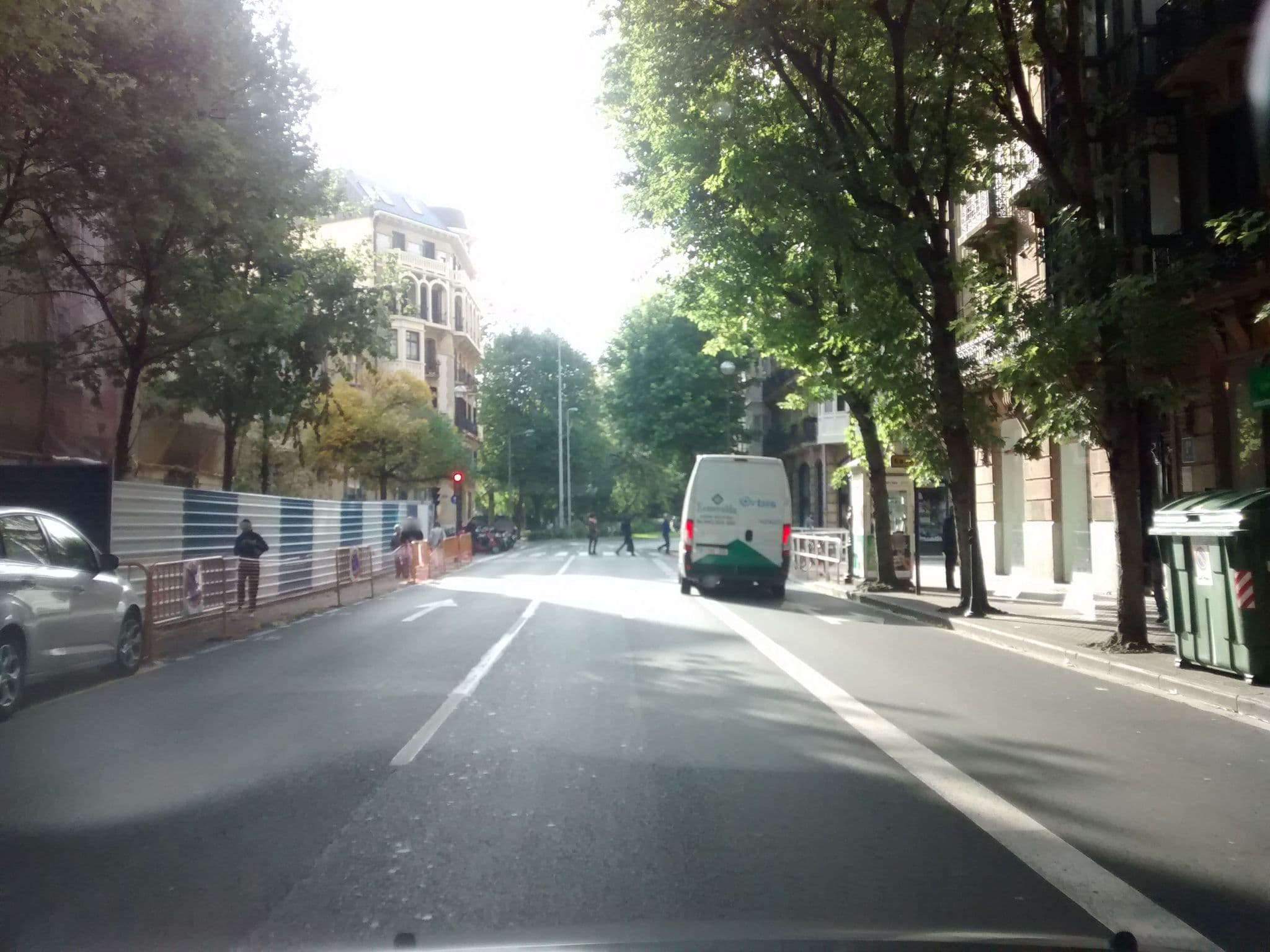 Street view near Bellas Artes, Donostia / San Sebastián