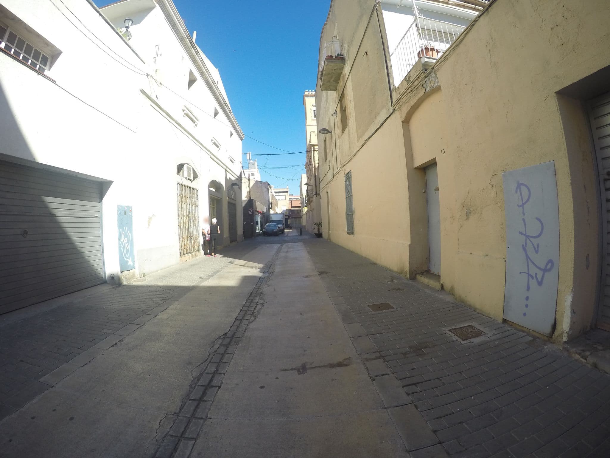Street view near Hostal Solimar, Badalona — © ccossio (CC BY-SA · Mapillary)