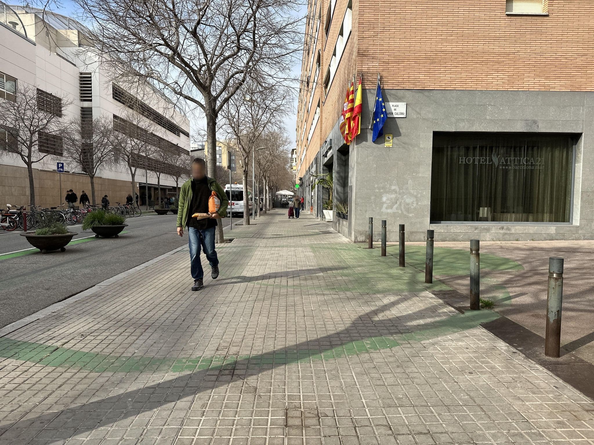 Street view near Hotel Attica 21, Diagonal Mar — © RSTQ (CC BY-SA · Mapillary)