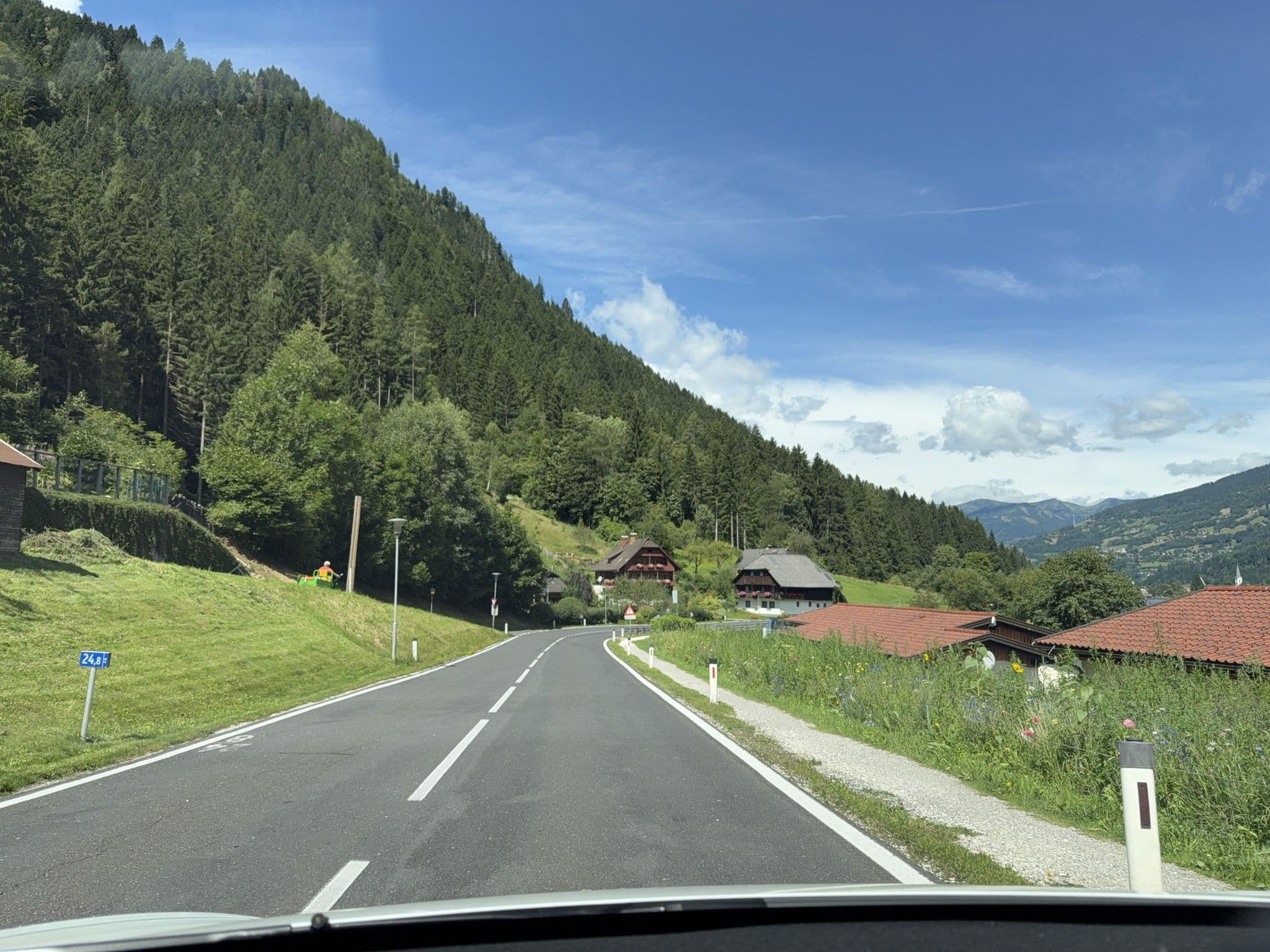 Street view near Bichl See, Radenthein