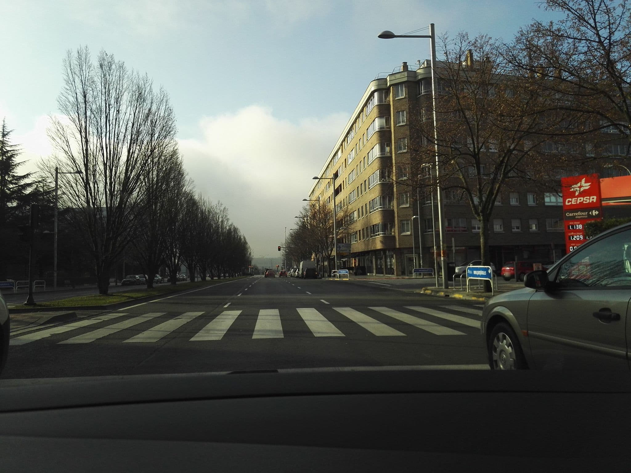Street view near Hotel Blanca de Navarra, Iturrama — © airotz (CC BY-SA · Mapillary)