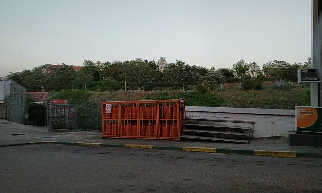 Street view near Hostal Kantara Al-Saif, Alcántara — © sanjorgepinho (CC BY-SA · Mapillary)