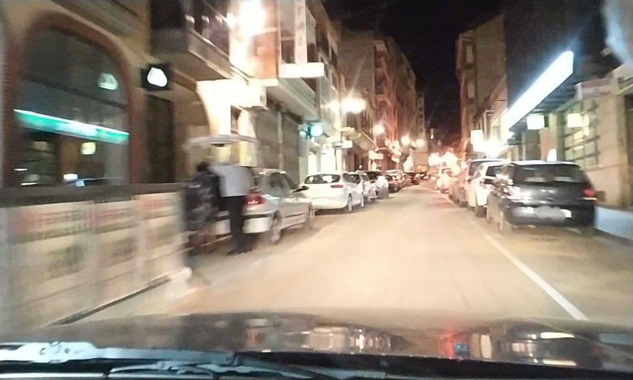 Street view near Hostal Bristol, Benavente — © sanjorgepinho (CC BY-SA · Mapillary)