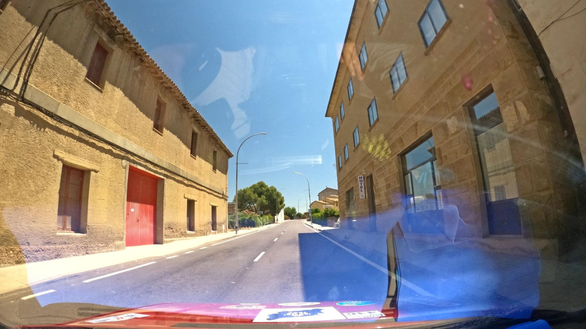 Street view near Villa de Ayerbe, Ayerbe — © masterofnoroad (CC BY-SA · Mapillary)