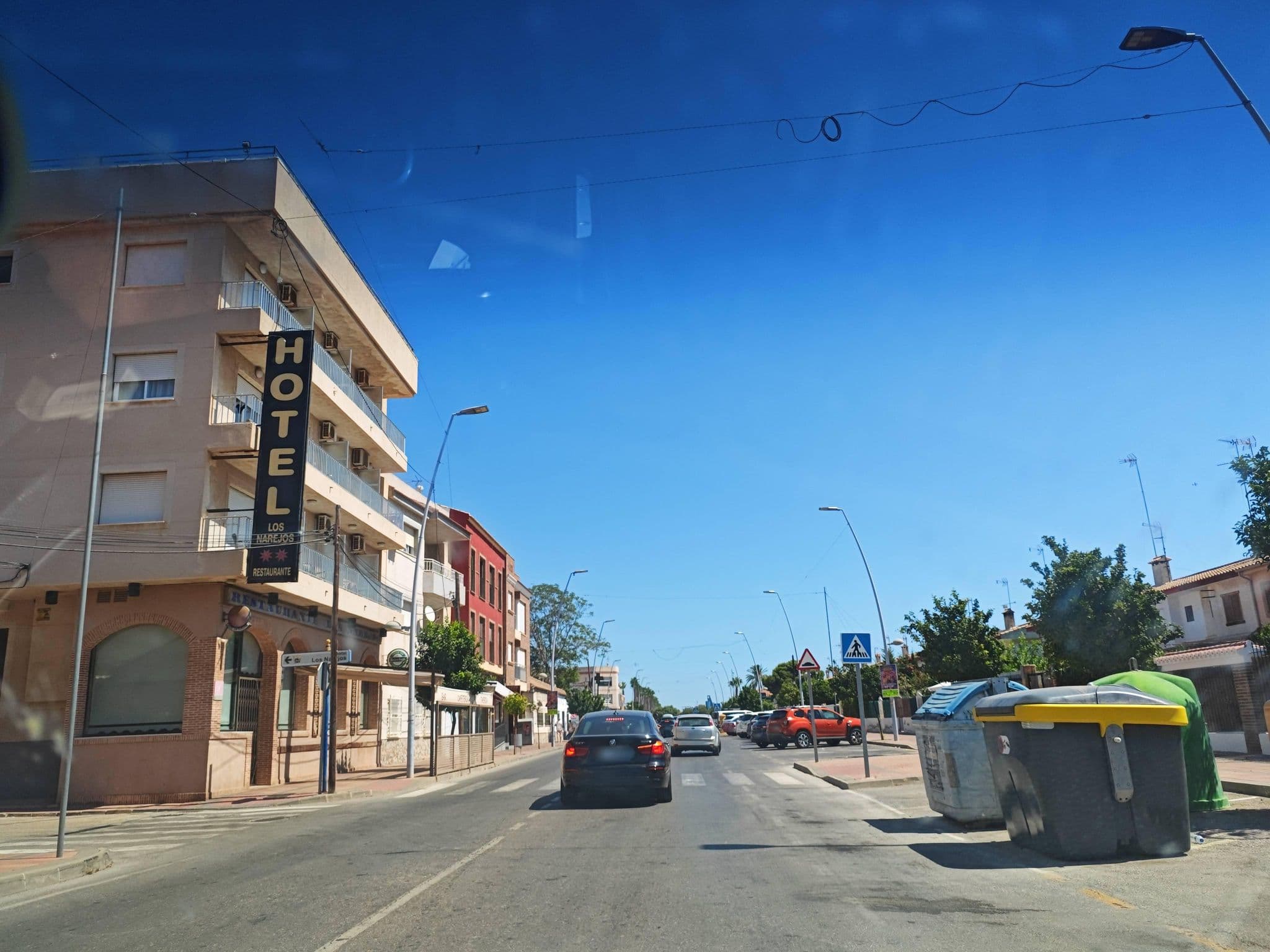 Street view near Hotel Los Narejos, Los Alcázares — © polkillas (CC BY-SA · Mapillary)