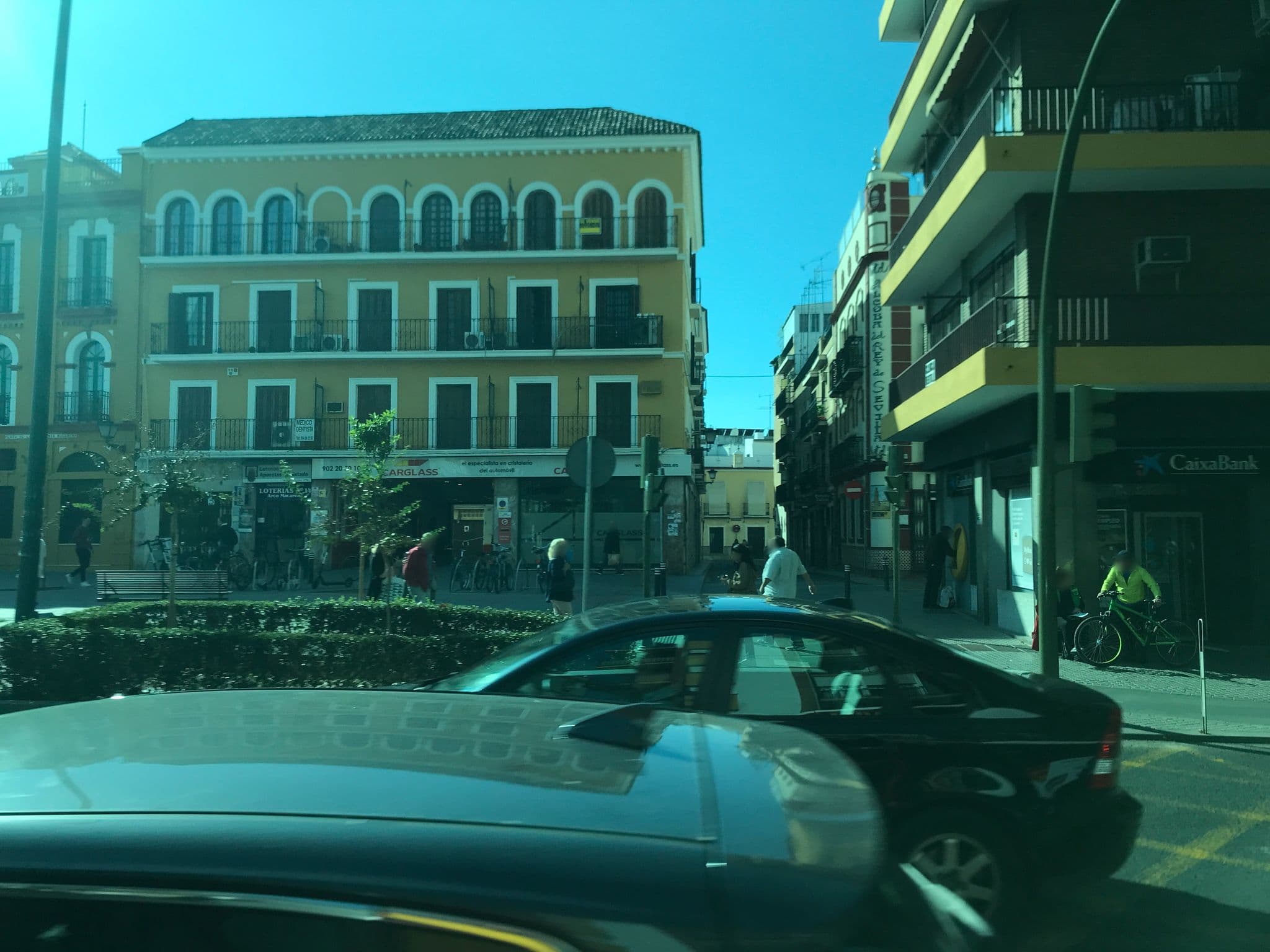 Street view near Hotel la alcoba del Rey de Sevilla, Sevilla