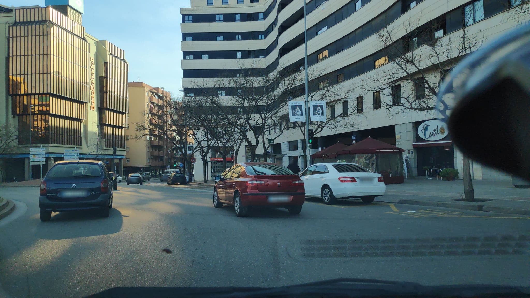 Street view near Hotel Sabadell, Sabadell — © albertandaluz (CC BY-SA · Mapillary)