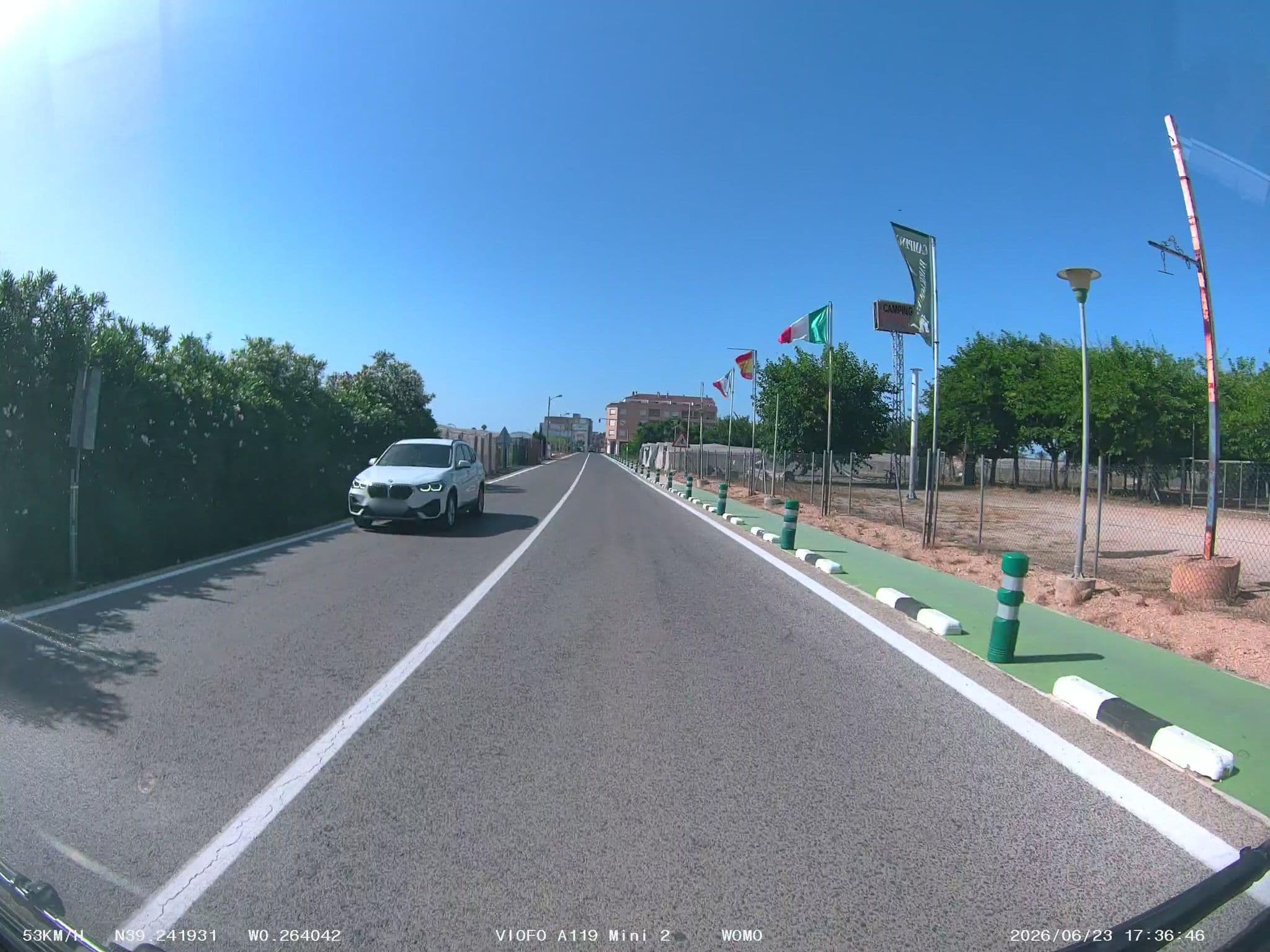 Street view near Camping Barraquetes, El Perelló — © soulcover (CC BY-SA · Mapillary)
