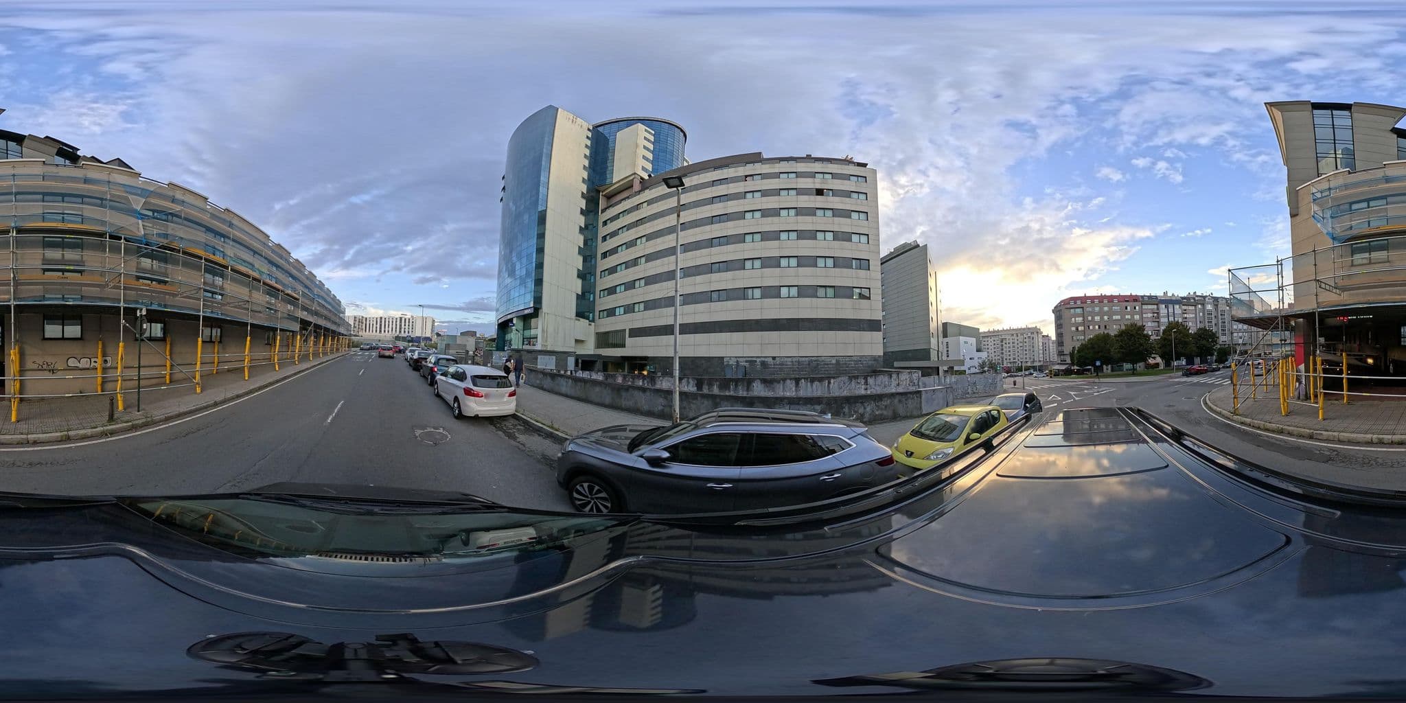 Street view near AC Hotel, A Coruña — © seraq (CC BY-SA · Mapillary)