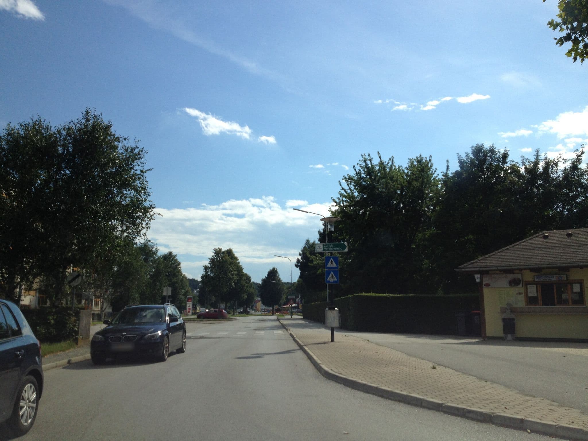 Street view near Hotel Telegraph, Oberwart — © smon (CC BY-SA · Mapillary)