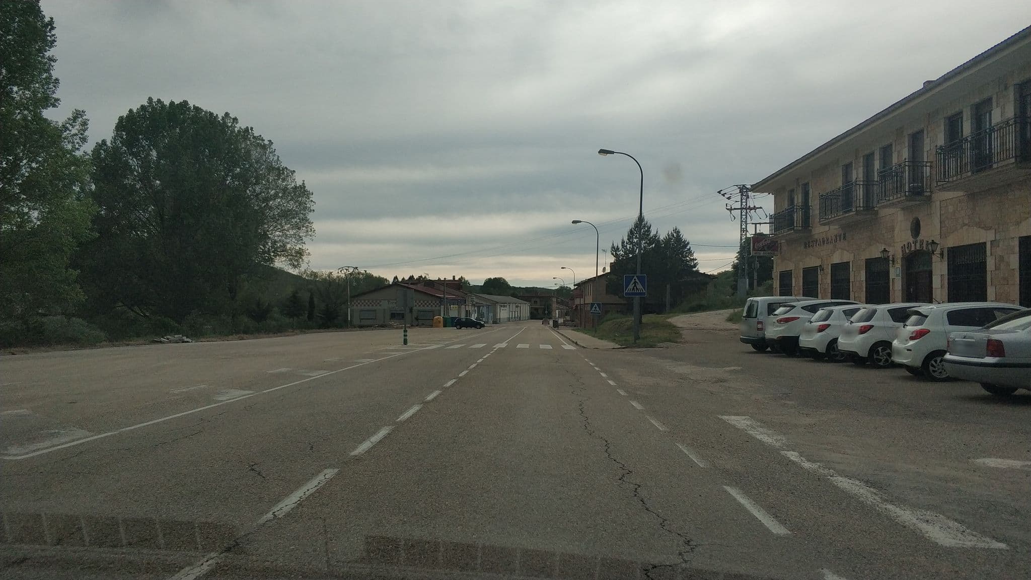 Street view near Villarreal, Quintanar de la Sierra — © sanchi (CC BY-SA · Mapillary)