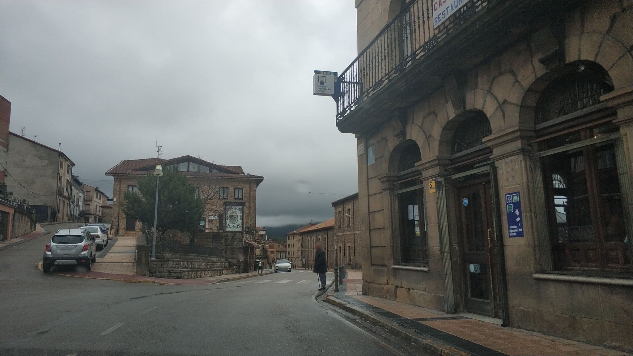 Street view near Casa Ramón, Quintanar de la Sierra — © sanchi (CC BY-SA · Mapillary)