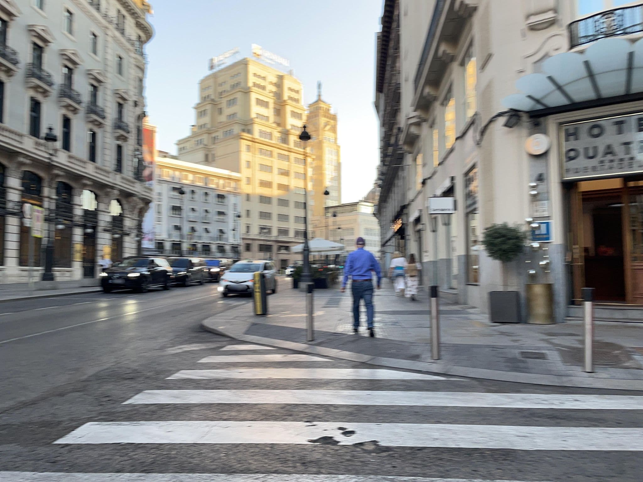 Street view near Hotel Quatro Puerta del Sol, Madrid — © seraq (CC BY-SA · Mapillary)