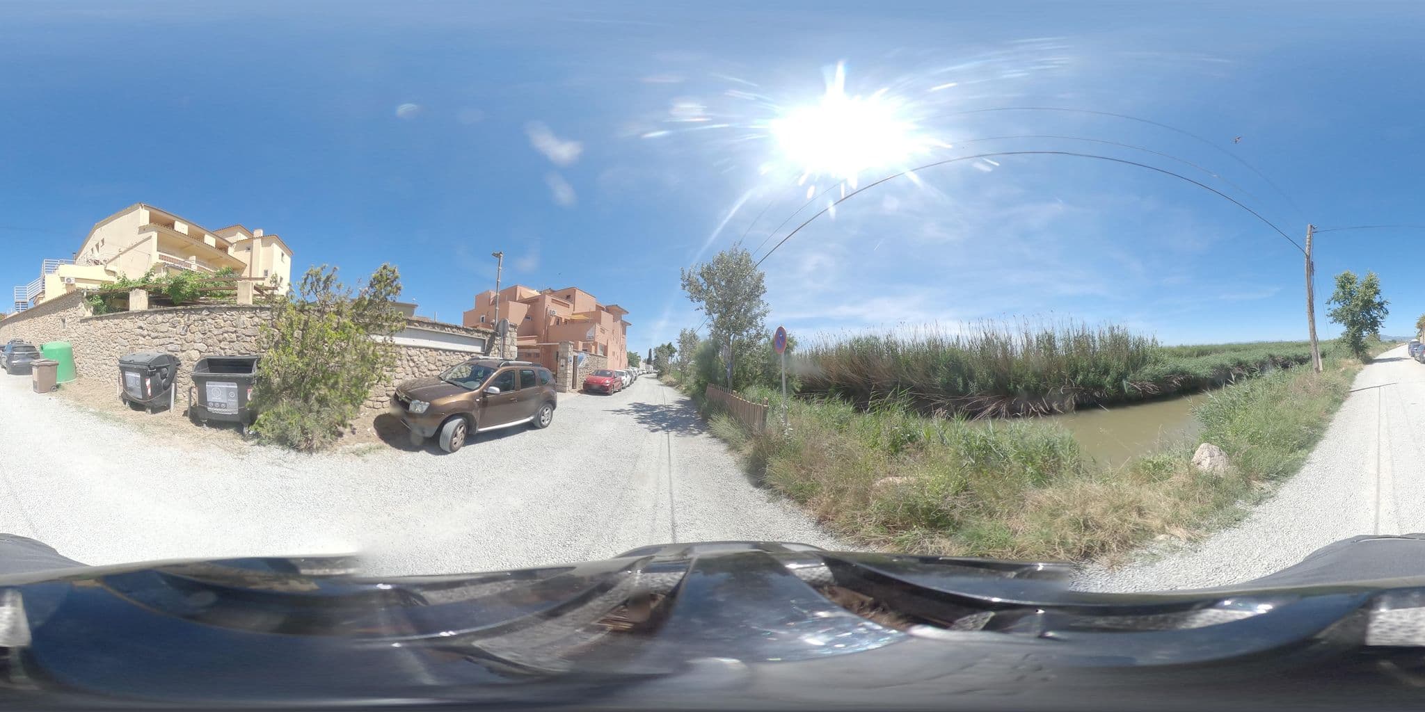 Street view near Hotel Rio Mar, l'Escala — © jlstanus (CC BY-SA · Mapillary)