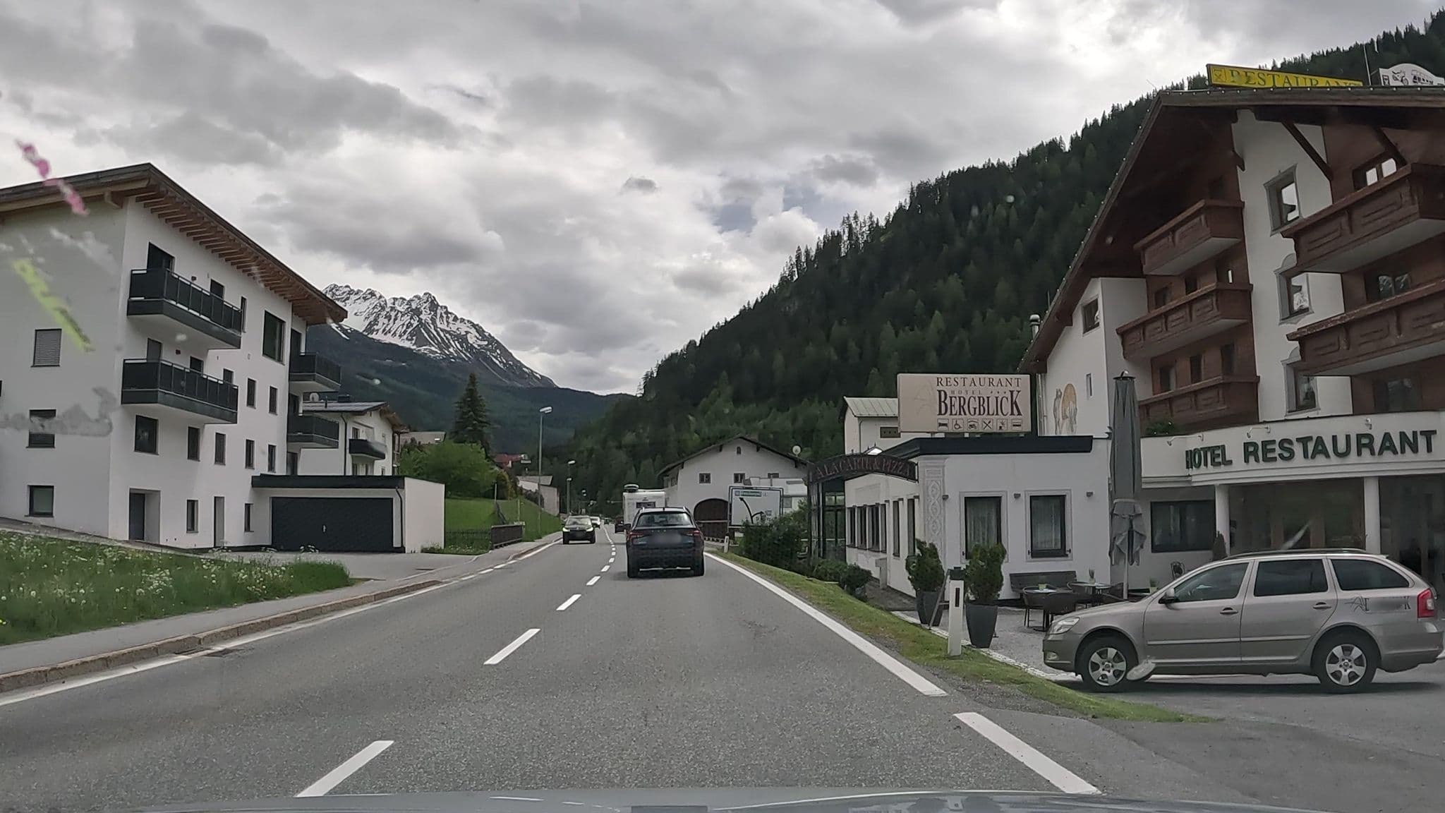 Street view near Hotel Bergblick, Nauders — © stefanro74 (CC BY-SA · Mapillary)