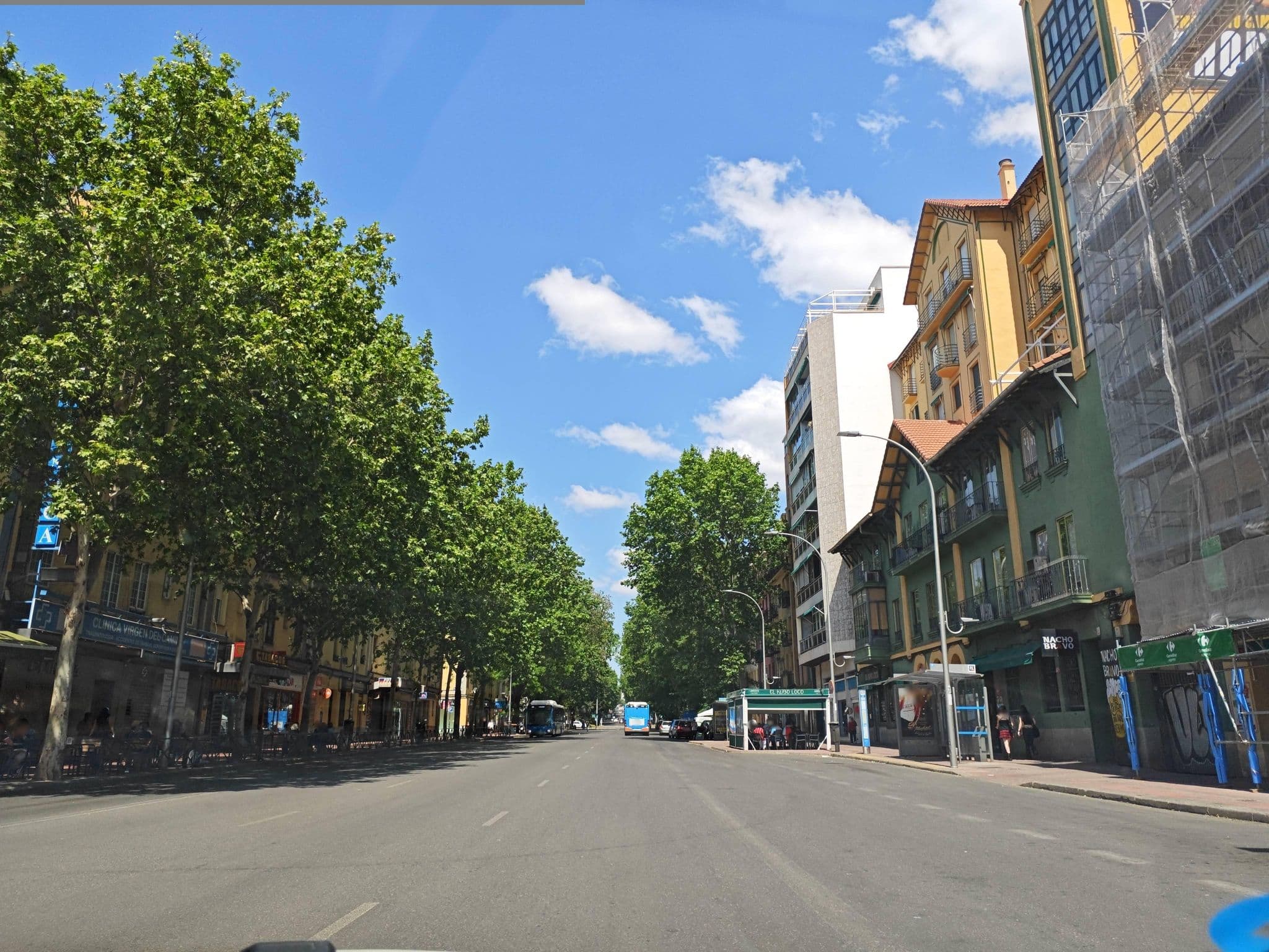 Street view near Hostal Conchita, Chopera — © polkillas (CC BY-SA · Mapillary)