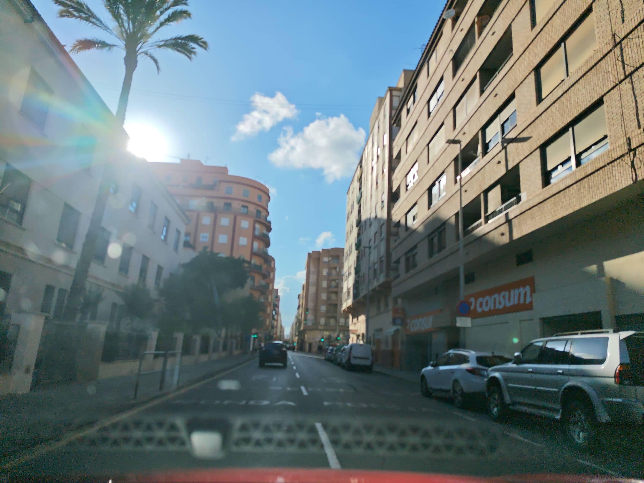 Street view near Colegio Menor, Castelló de la Plana — © JavierMF (CC BY-SA · Mapillary)