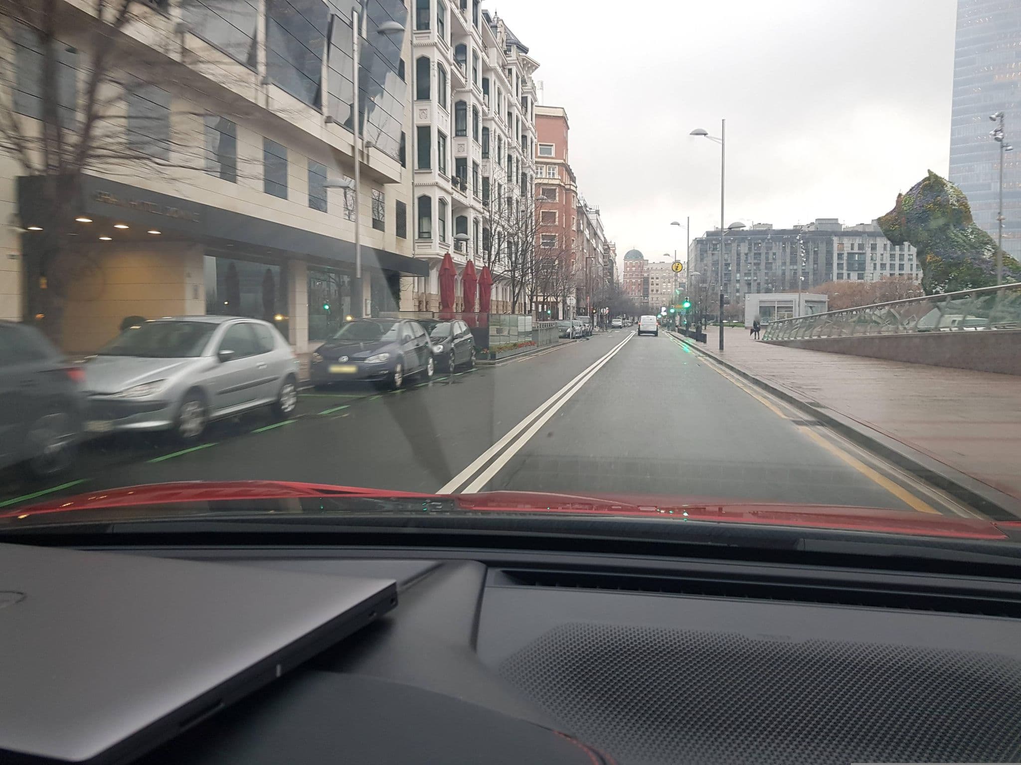 Street view near Hotel The Artist - Grand Hotel of Art, Bilbao — © toho (CC BY-SA · Mapillary)