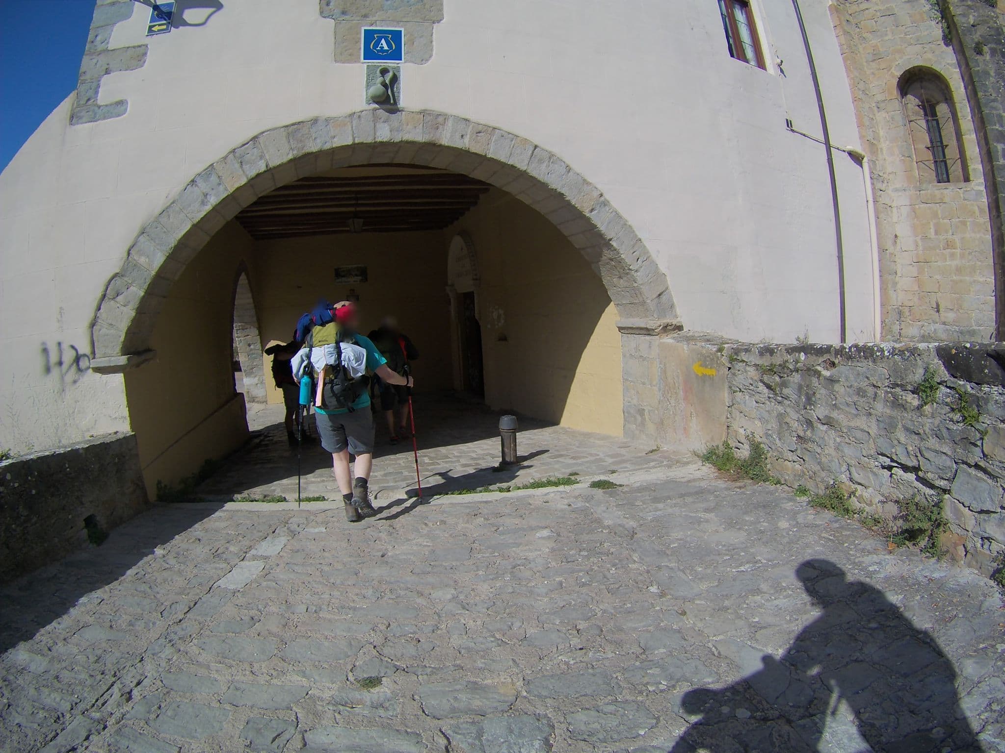Street view near Albergue de la Trinidad de Arre, Atarrabia — © camperxr (CC BY-SA · Mapillary)